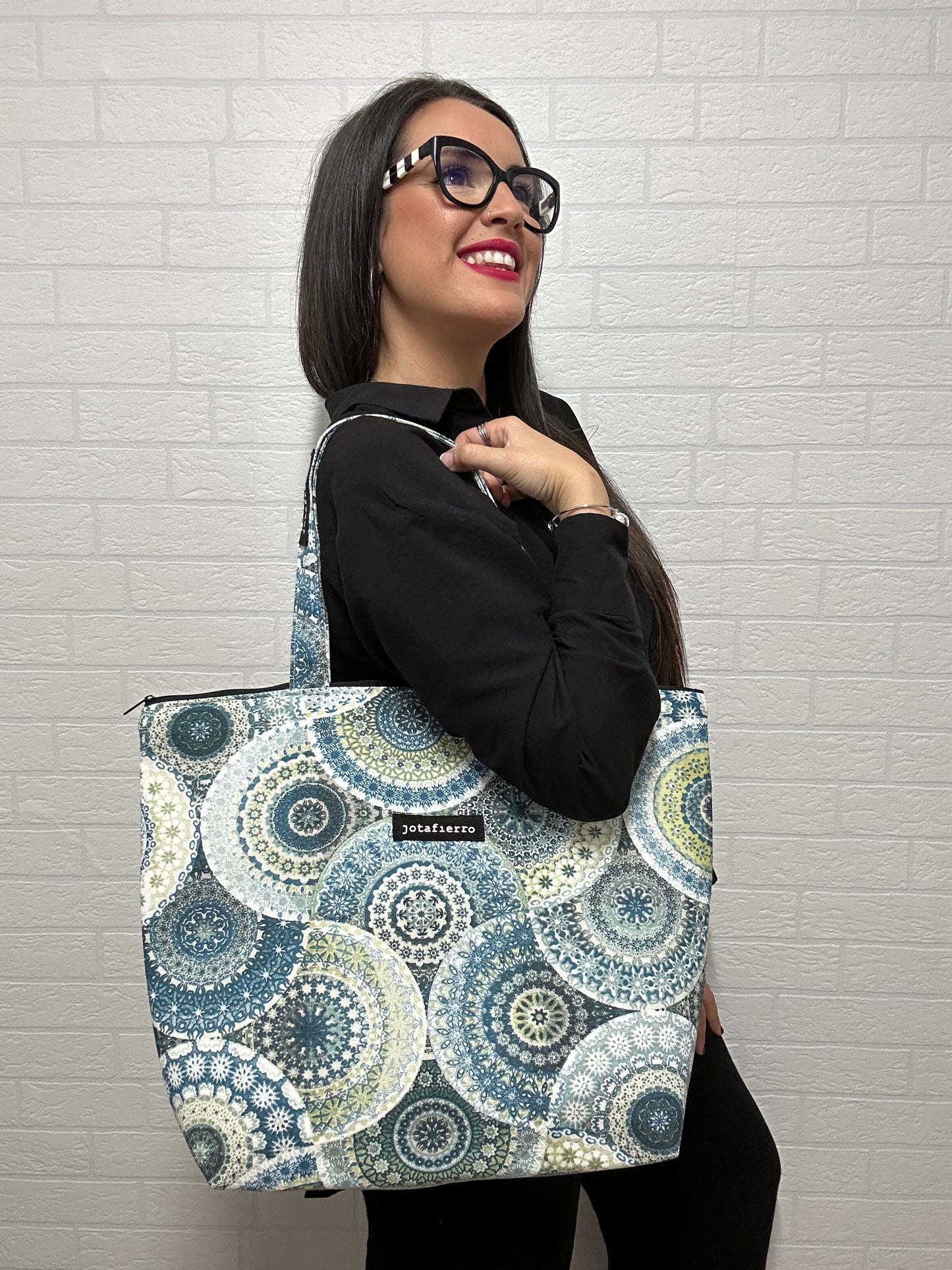 TOTE BAG OCEANIC PLACE CREMALLERA