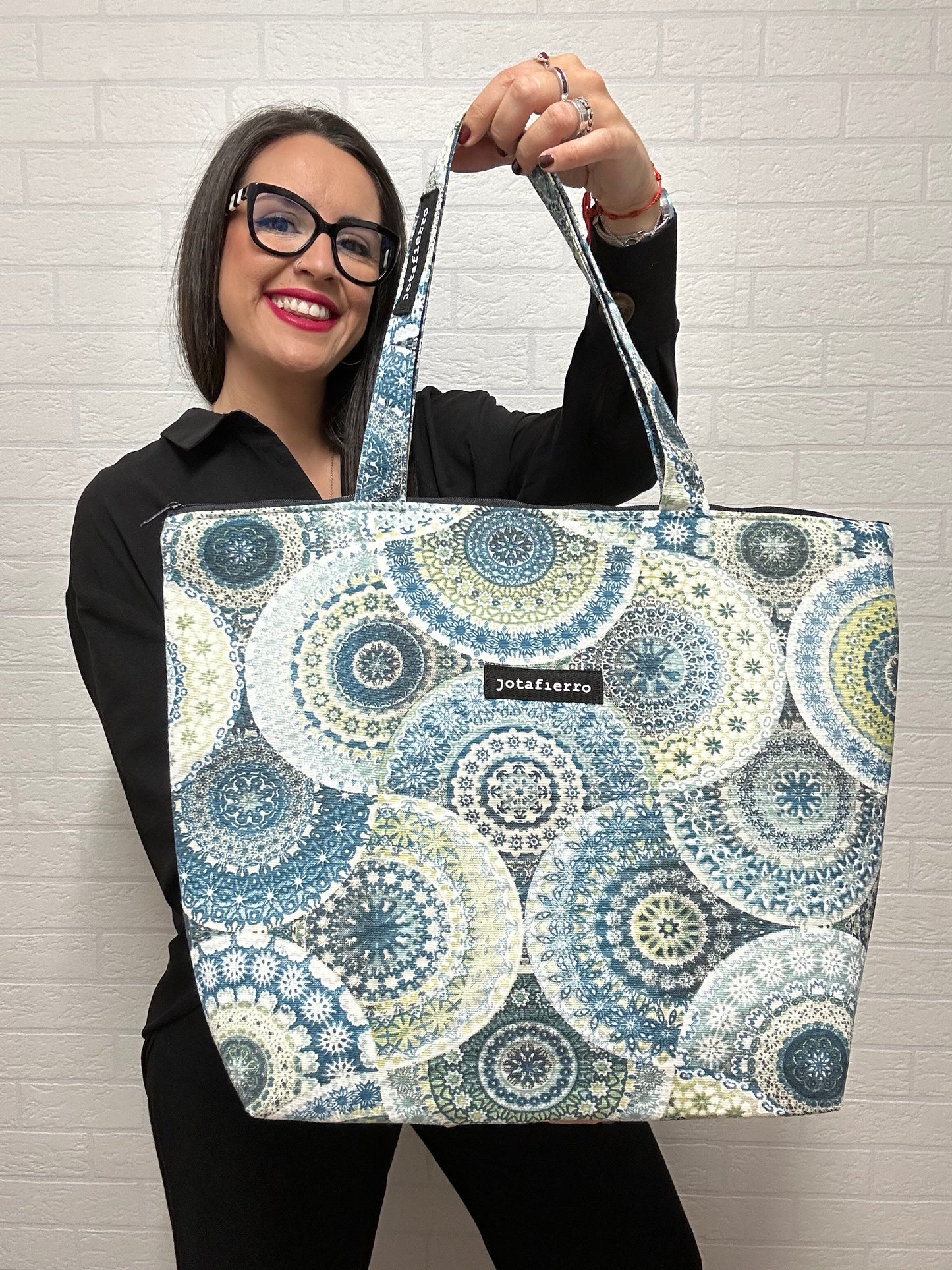 TOTE BAG OCEANIC PLACE CREMALLERA