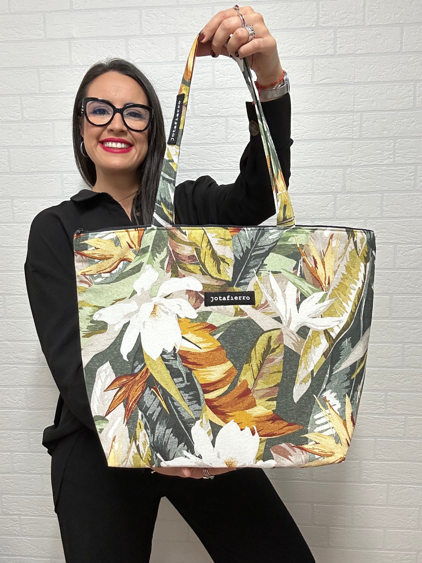 TOTE BAG CANÁAN CREMALLERA