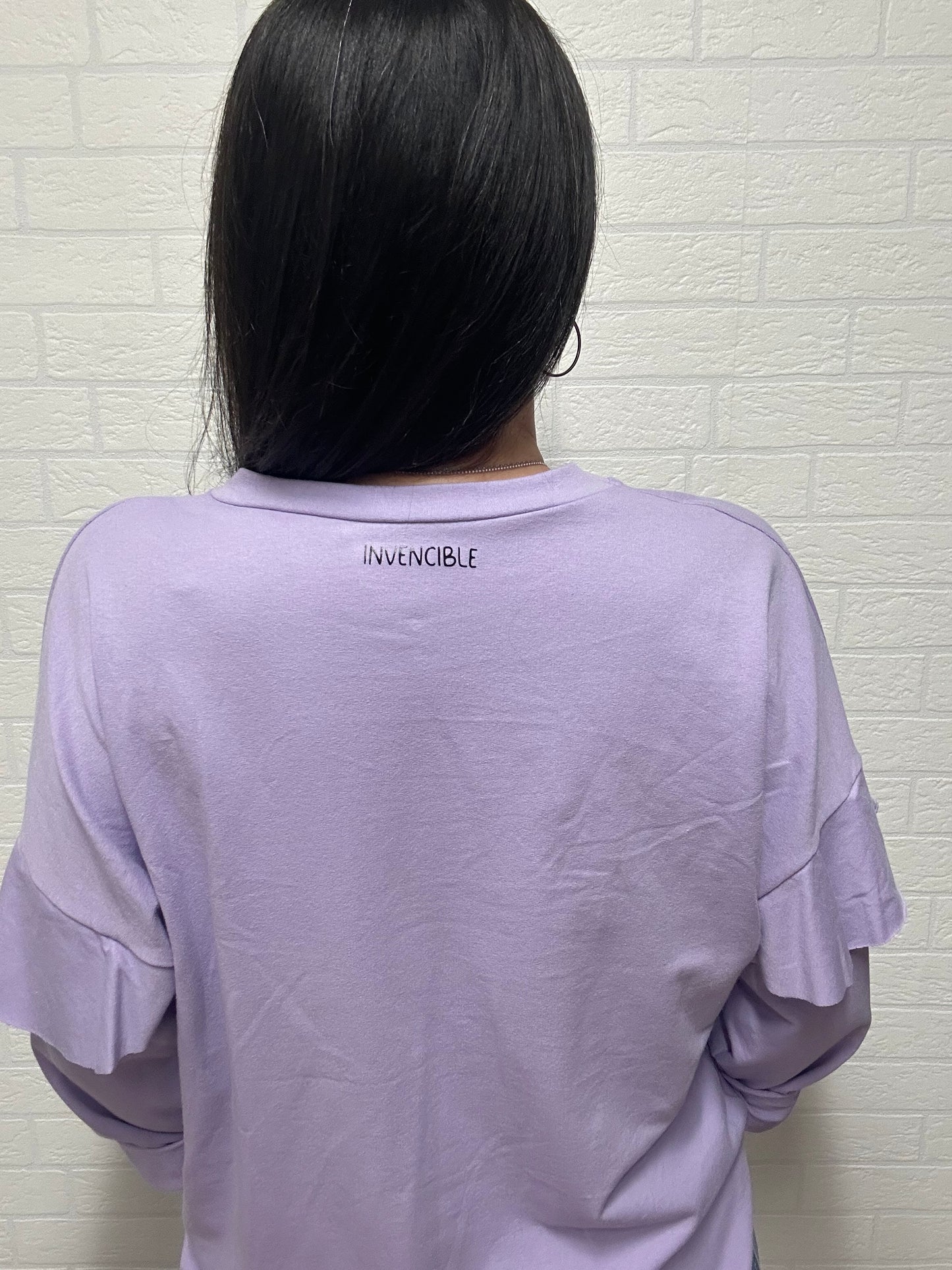 SUDADERA YO SOY -VOLANTE/MALVA