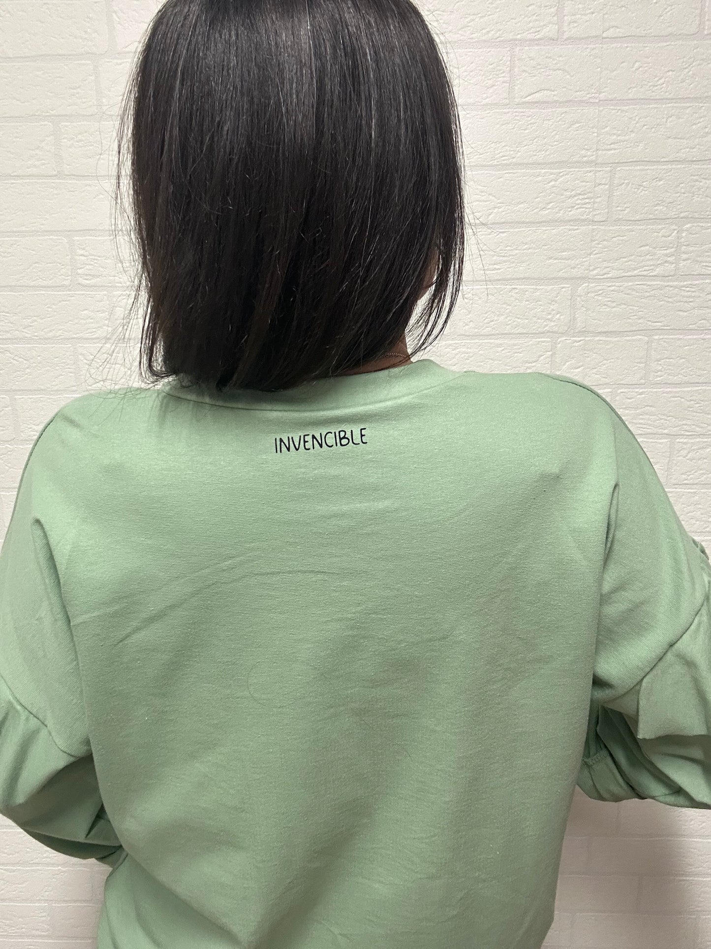 SUDADERA YO SOY -VOLANTE/VERDE