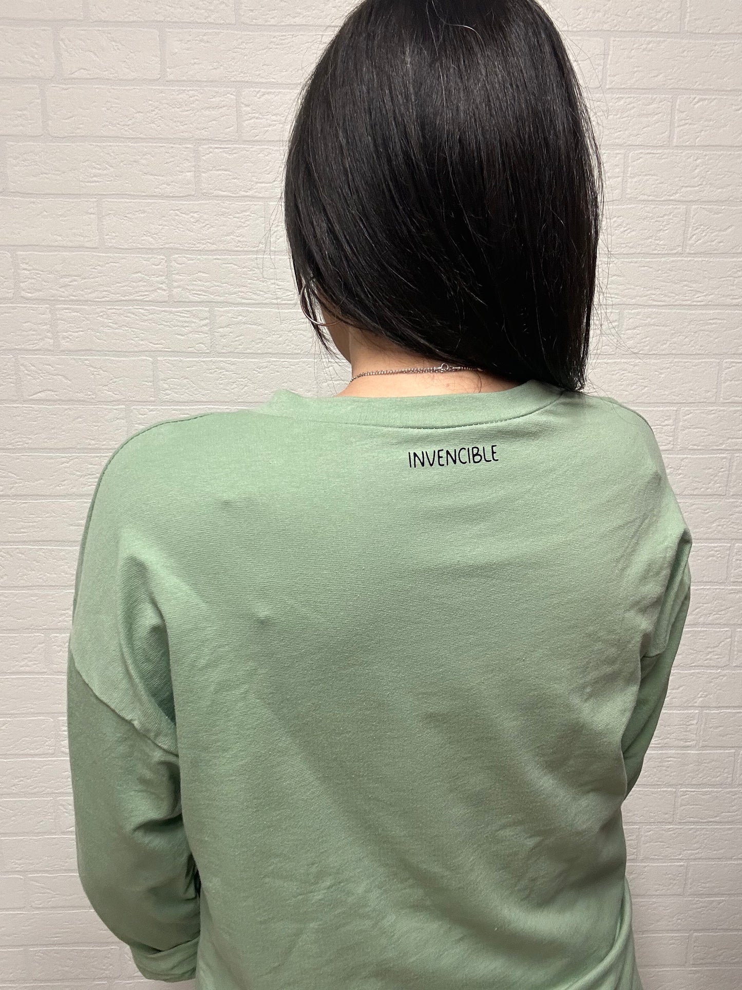 SUDADERA YO SOY-APERTURA/VERDE