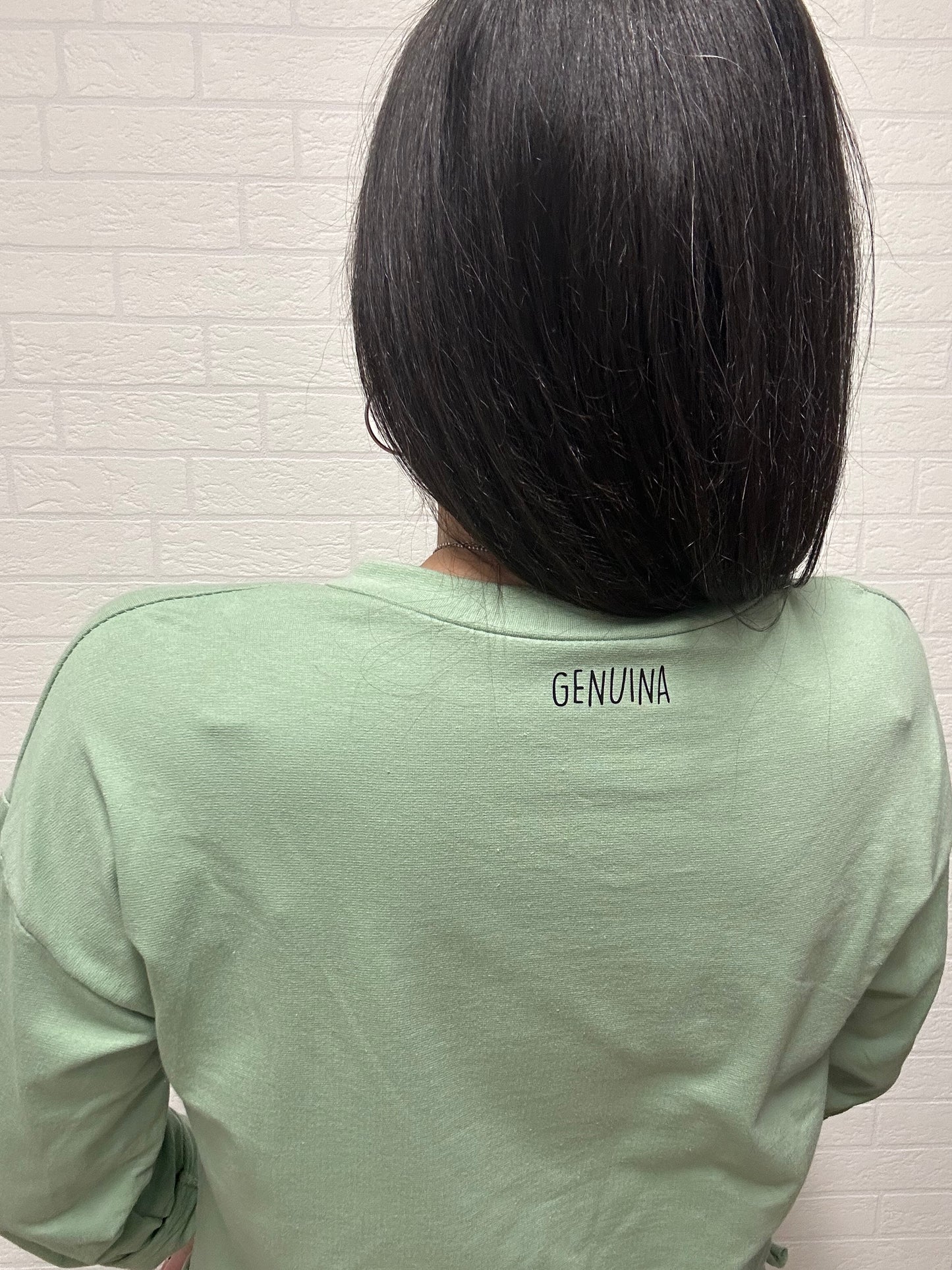 SUDADERA LA LUNA-APERTURA/VERDE