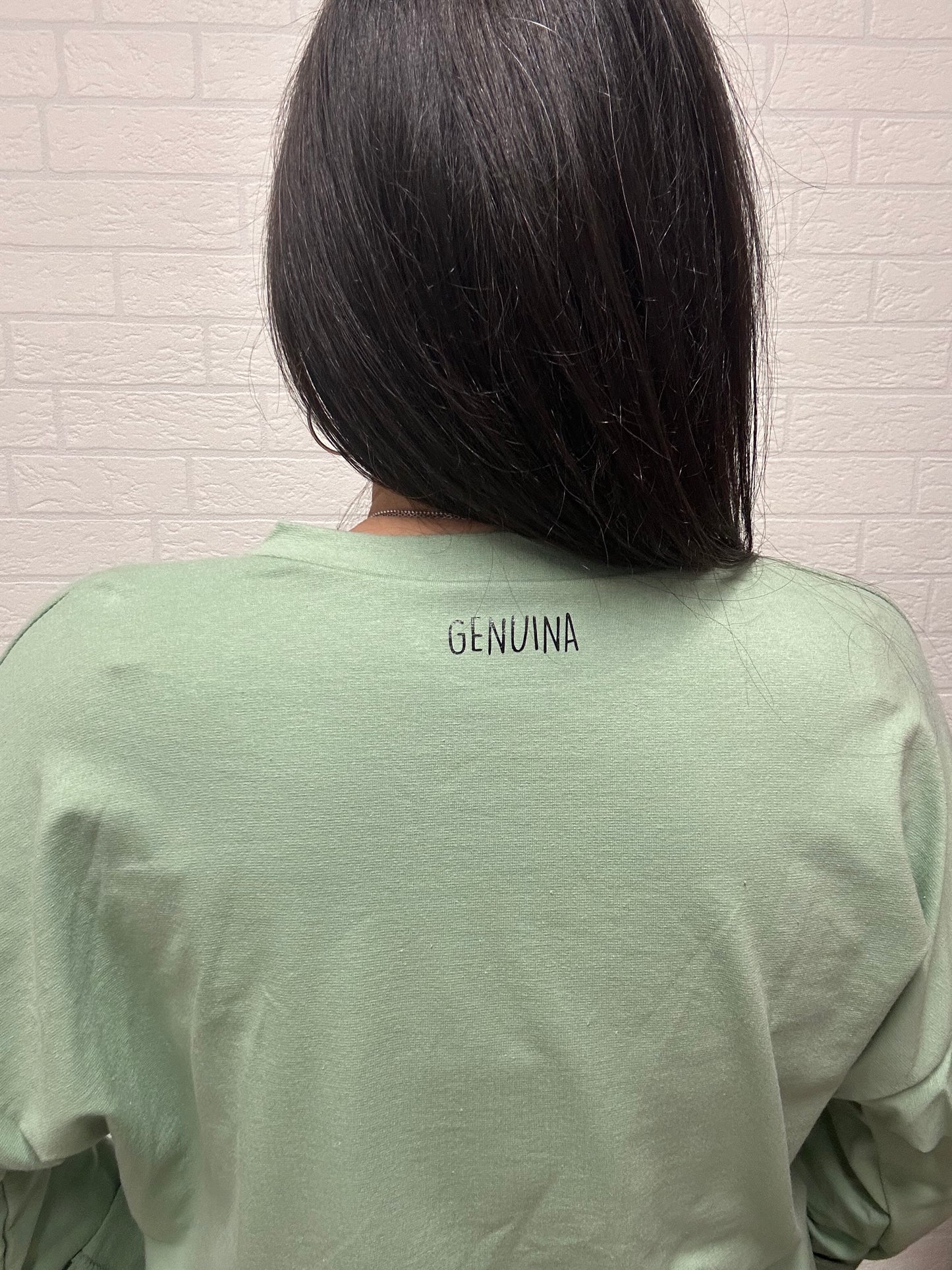 SUDADERA LA LUNA-VOLANTE/VERDE