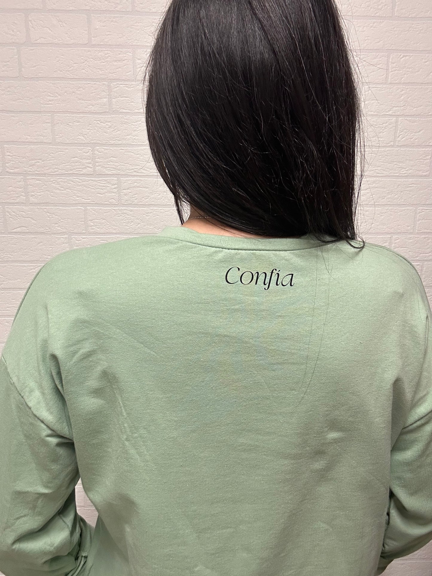 SUDADERA 11.11 -APERTURA/VERDE