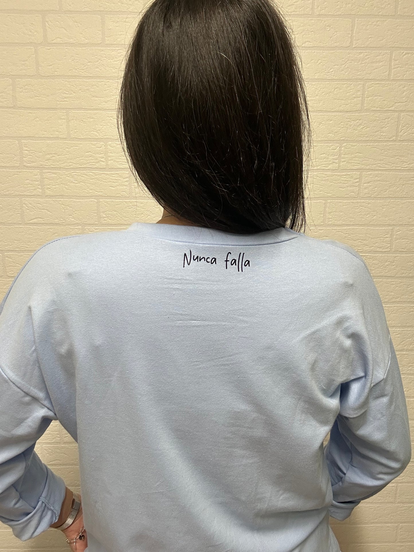 SUDADERA INTUICIÓN-APERTURA/CELESTE