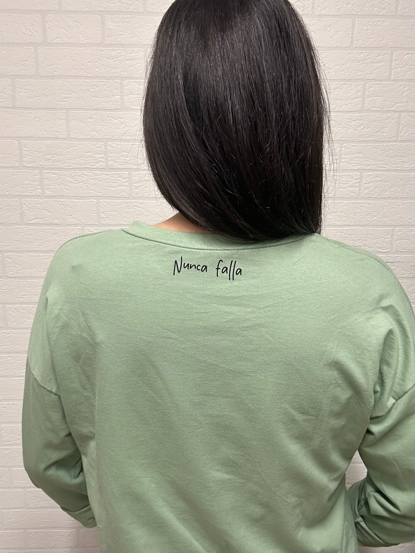 SUDADERA INTUICIÓN-APERTURA/VERDE