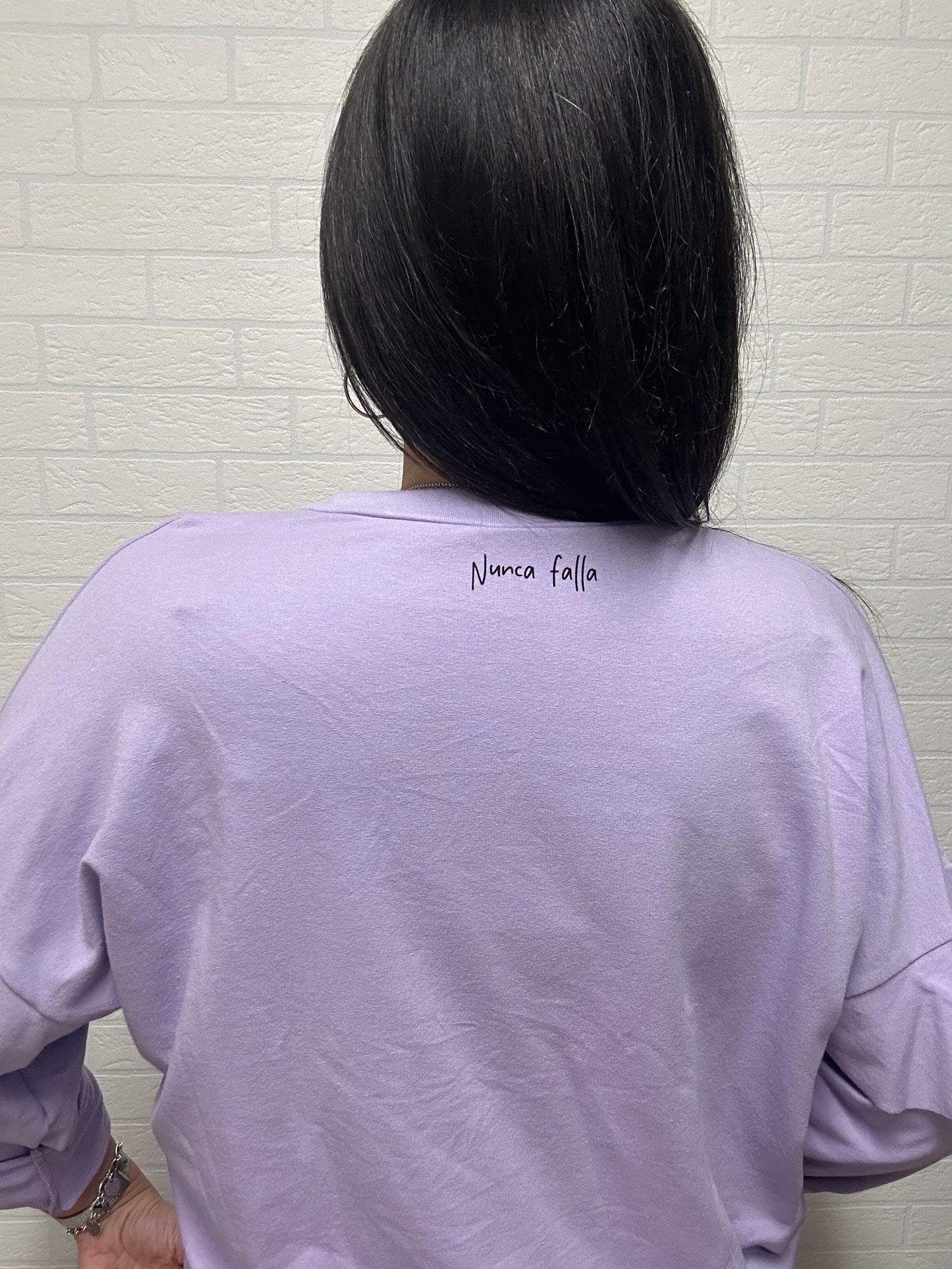 SUDADERA INTUICIÓN-VOLANTE/MALVA