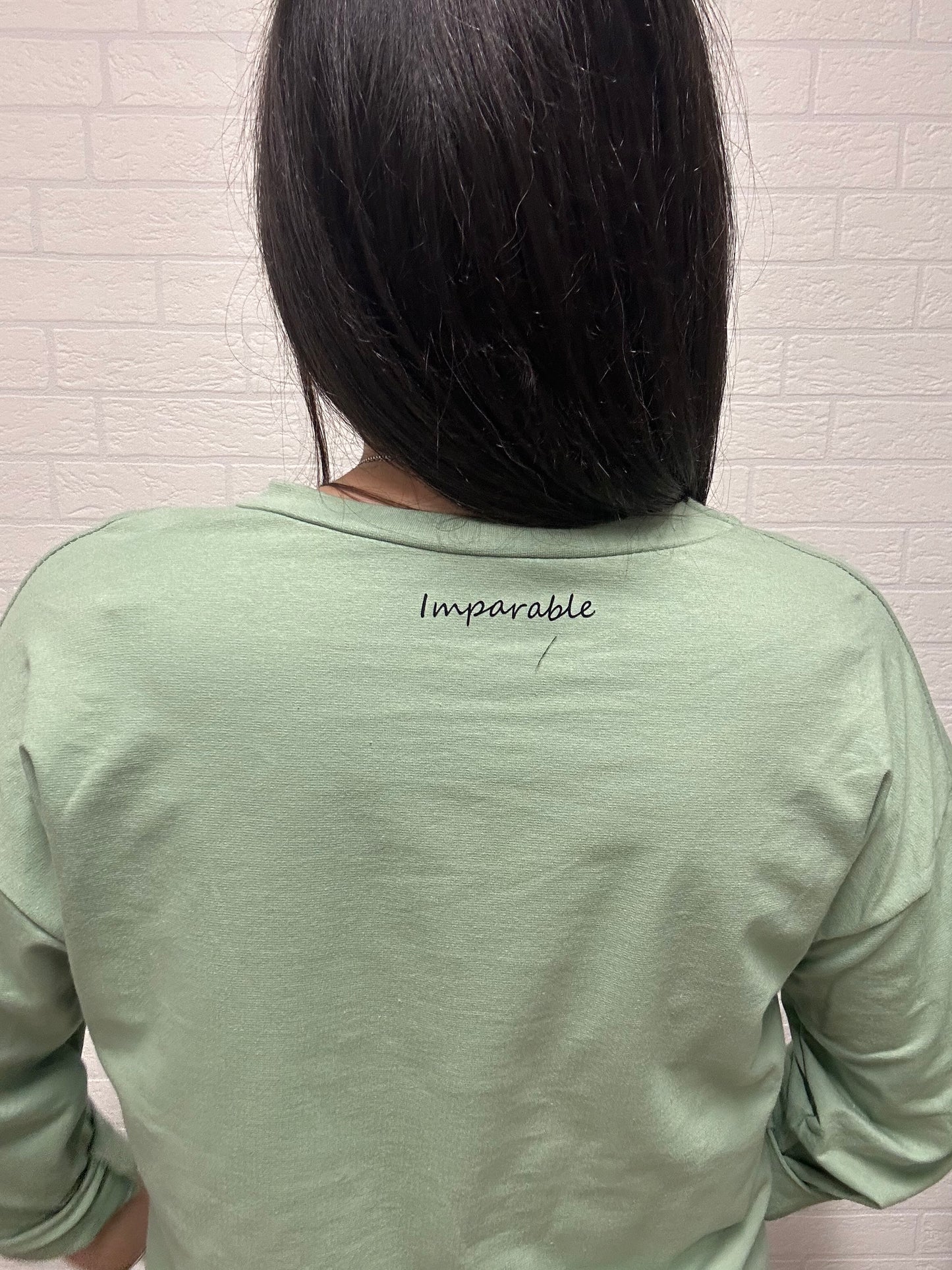 SUDADERA PUEDES-APERTURA/VERDE