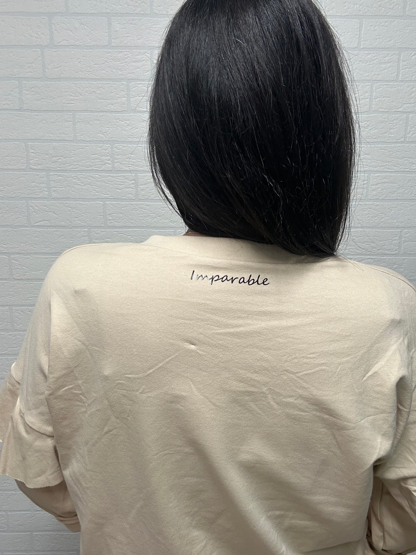 SUDADERA PUEDES-VOLANTE/BEIGE