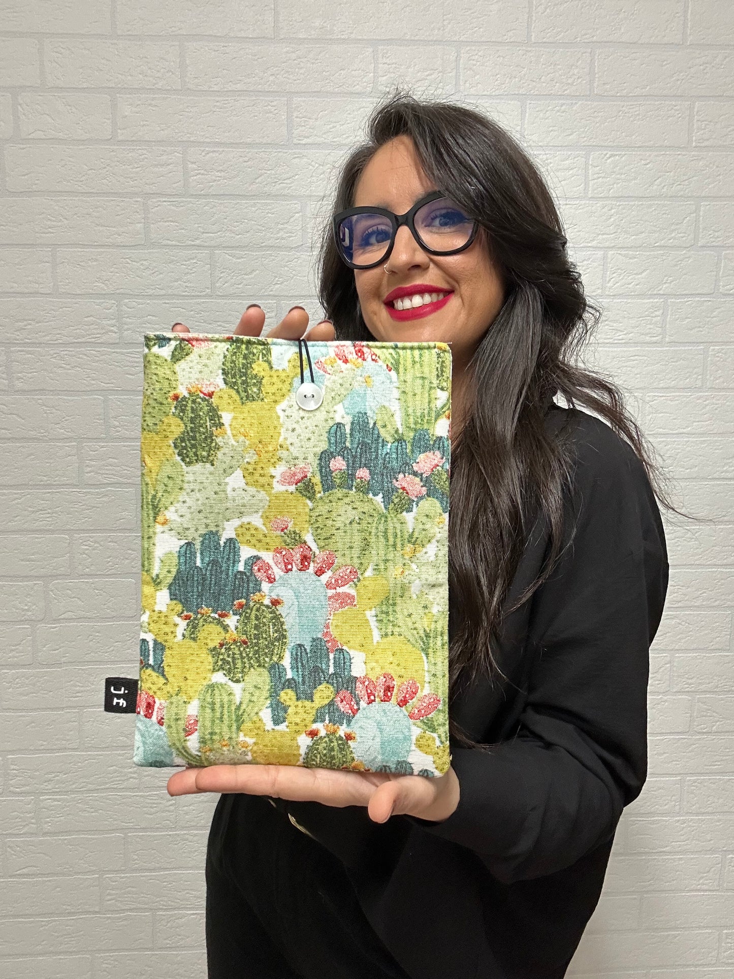 FUNDA DE LIBRO CACTUS