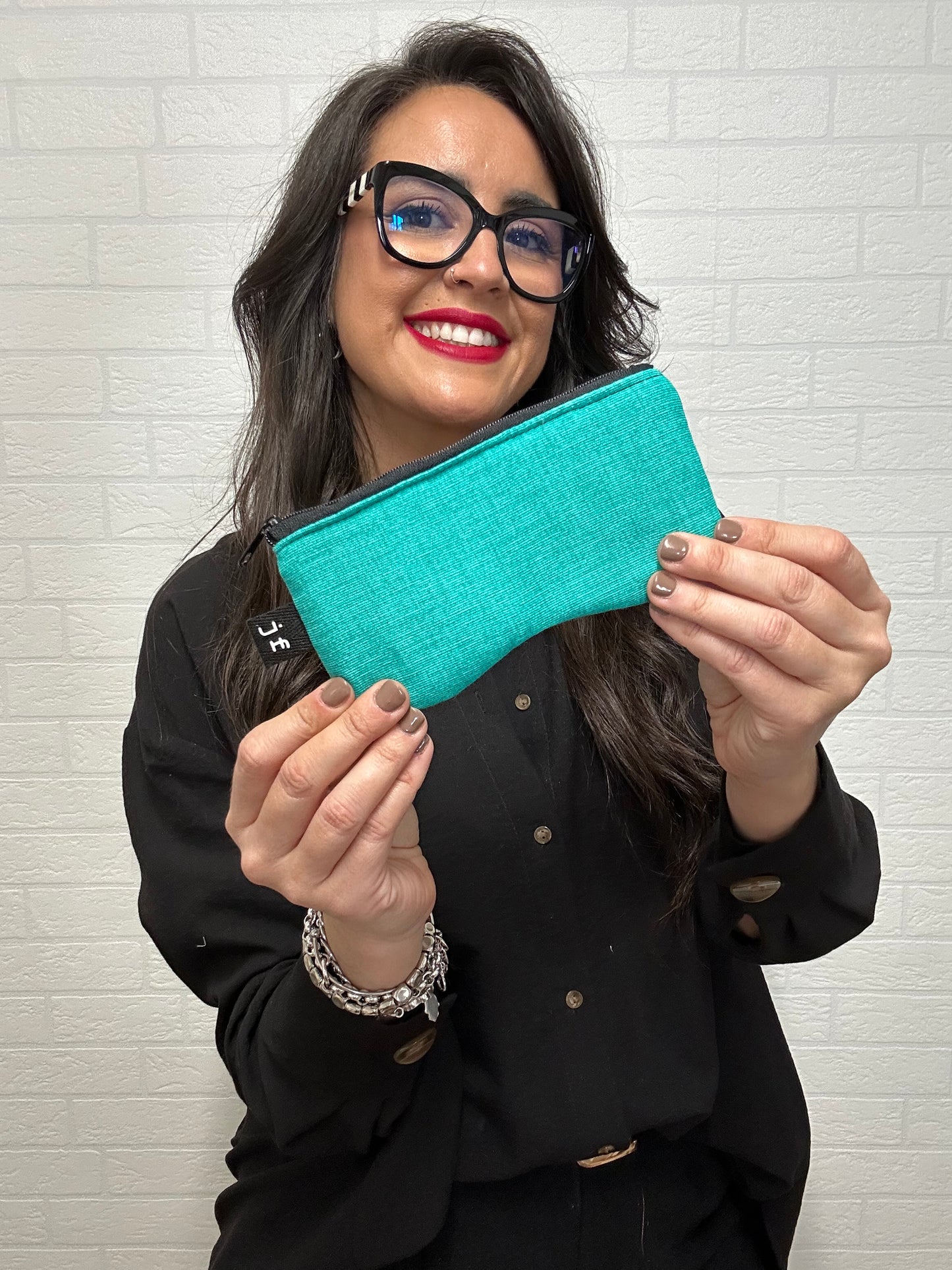 FUNDA DE GAFAS TURQUESA