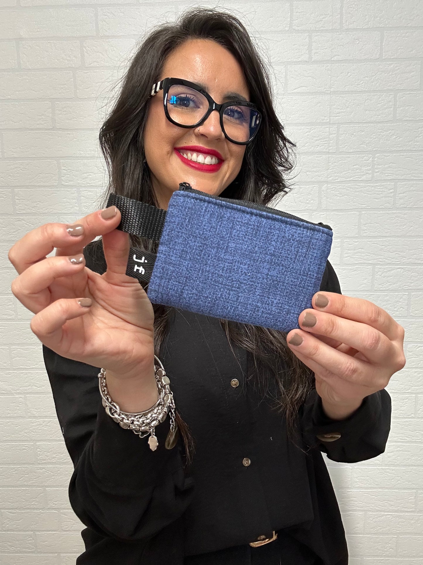 CARTERA POCKET- AZUL DENIM