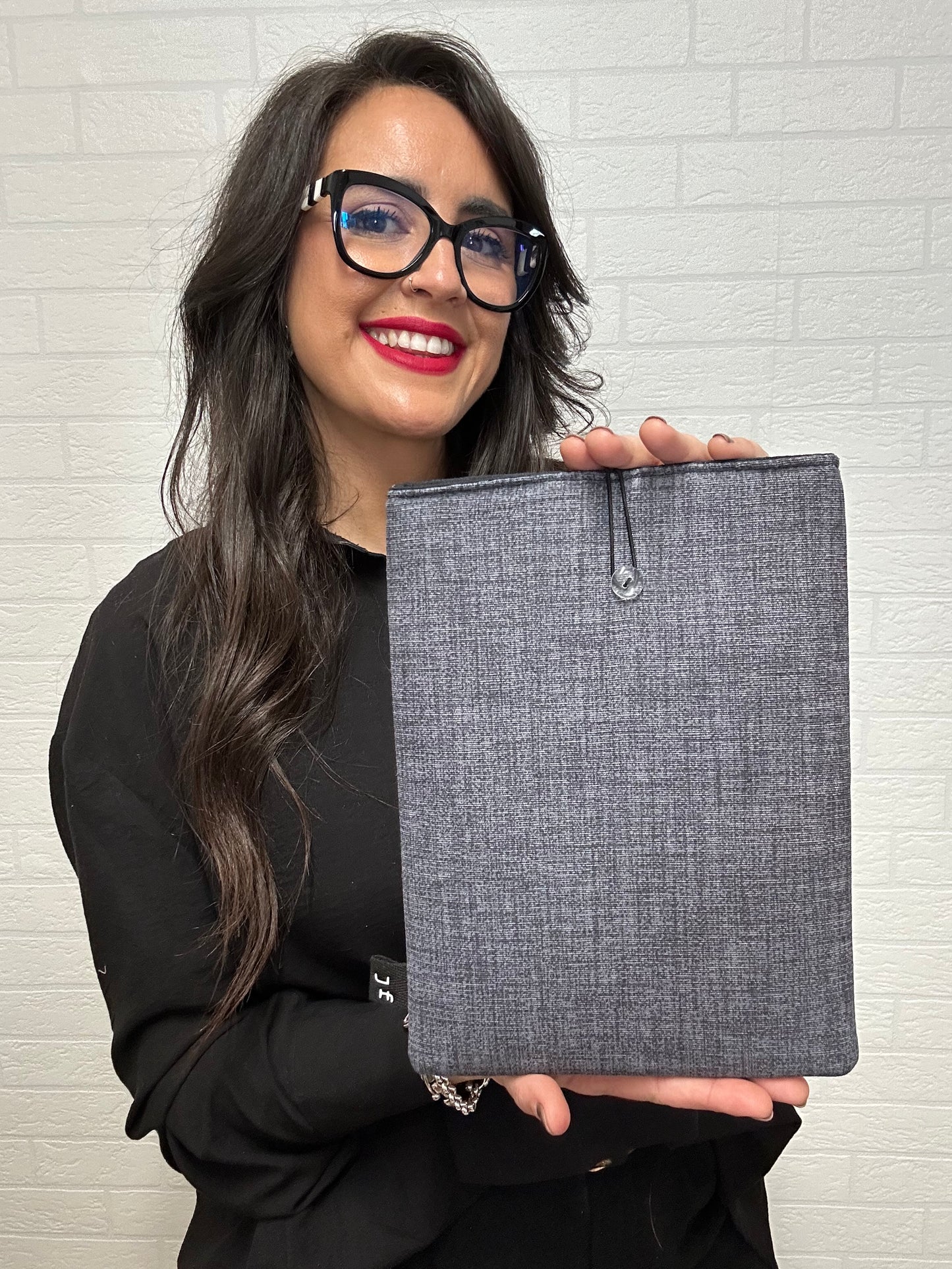 FUNDA DE LIBRO GRIS MARENGO