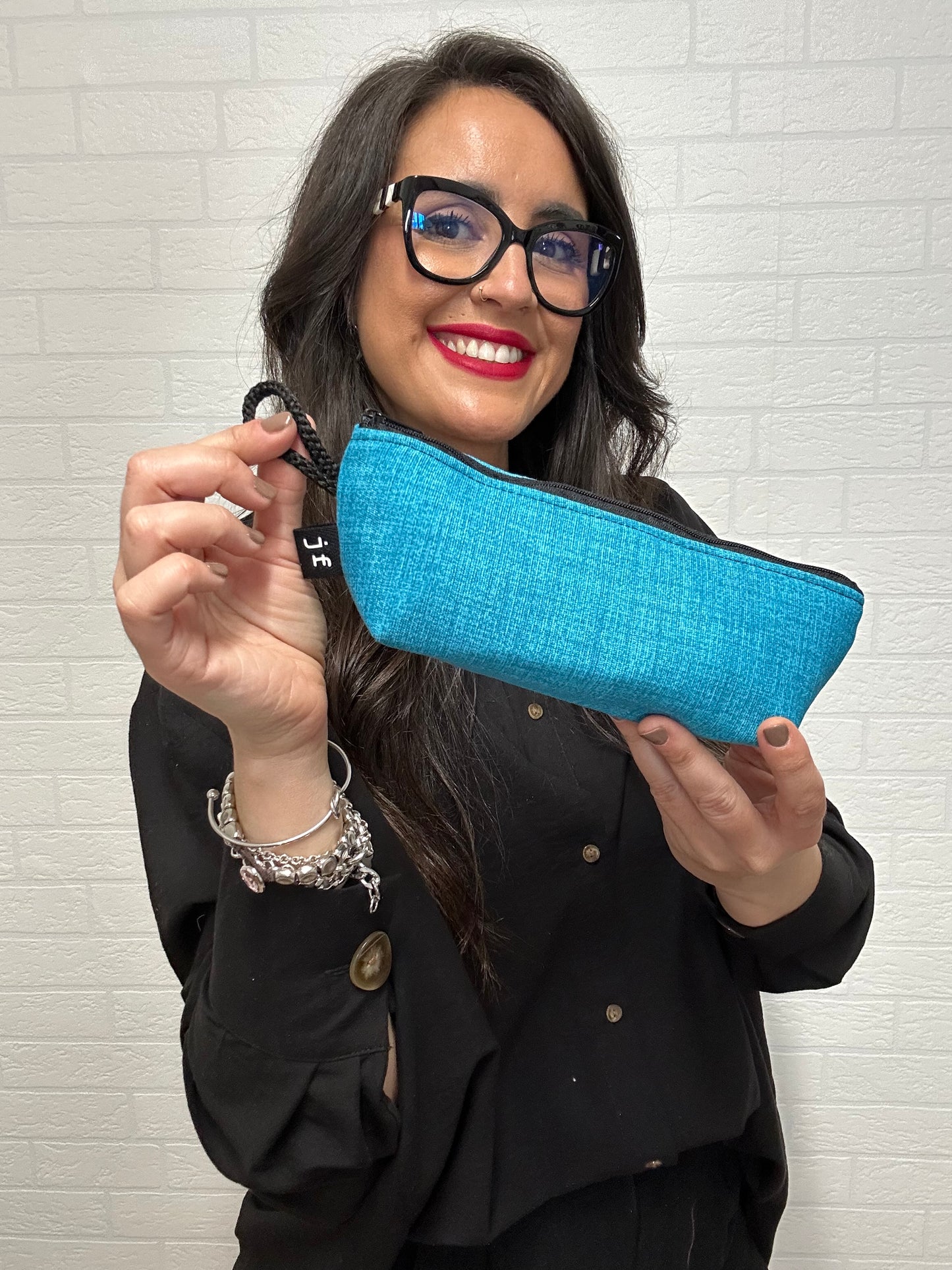 ESTUCHE AZUL CYAN