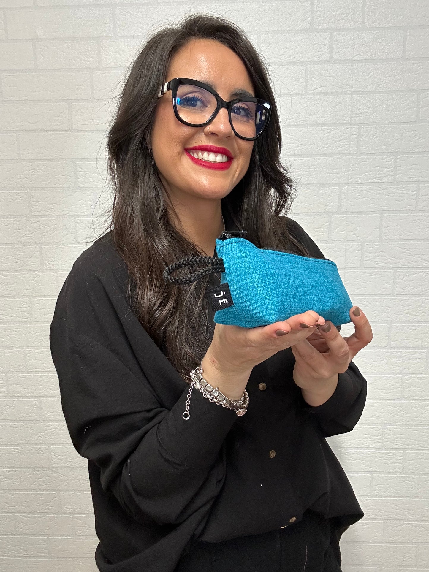 ESTUCHE AZUL CYAN