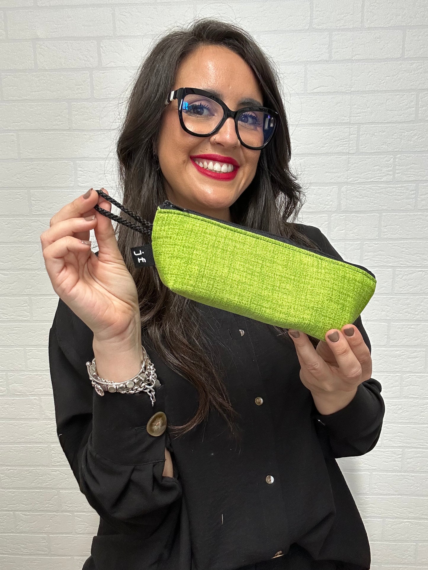 ESTUCHE VERDE PISTACHO