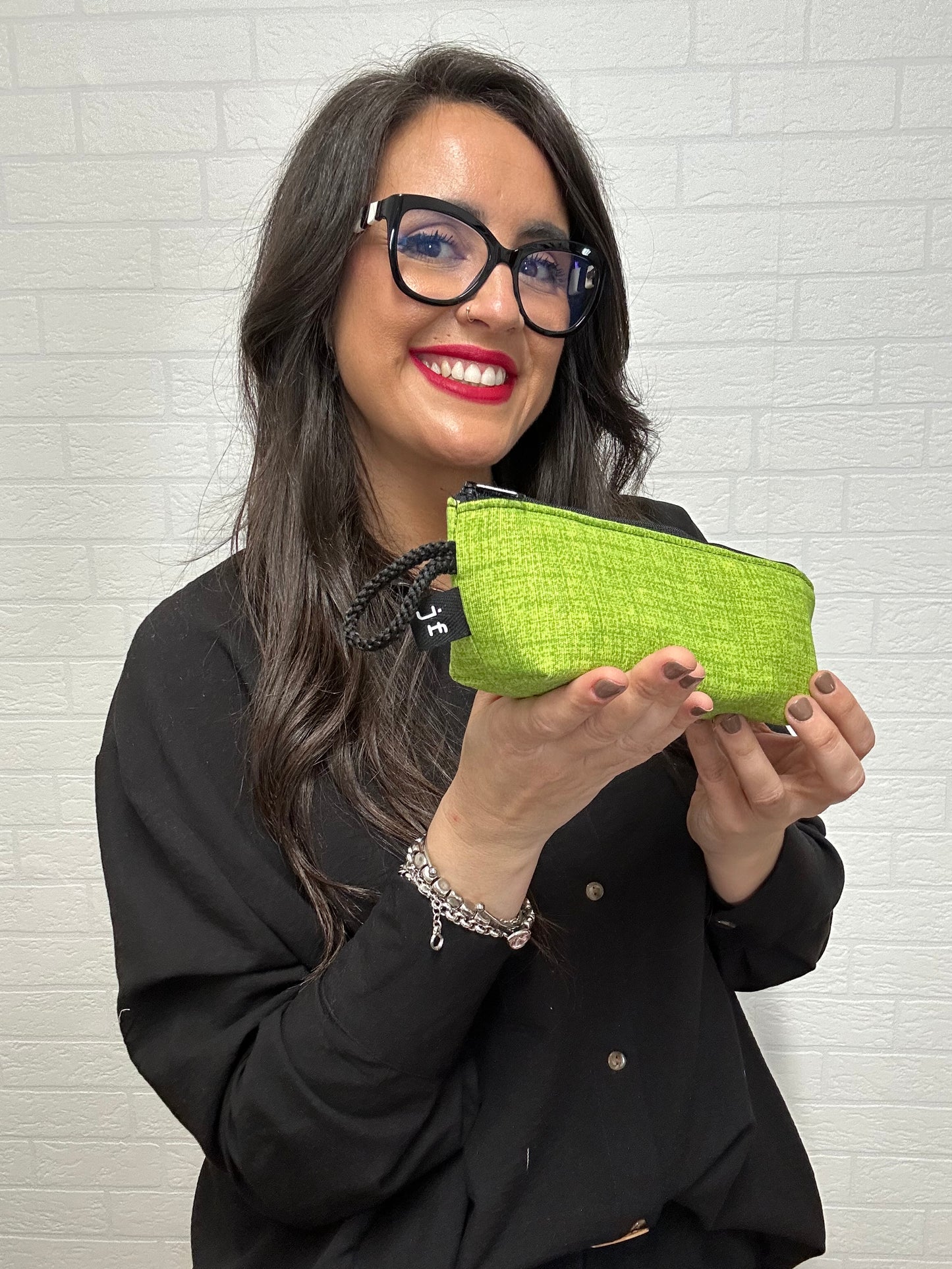 ESTUCHE VERDE PISTACHO