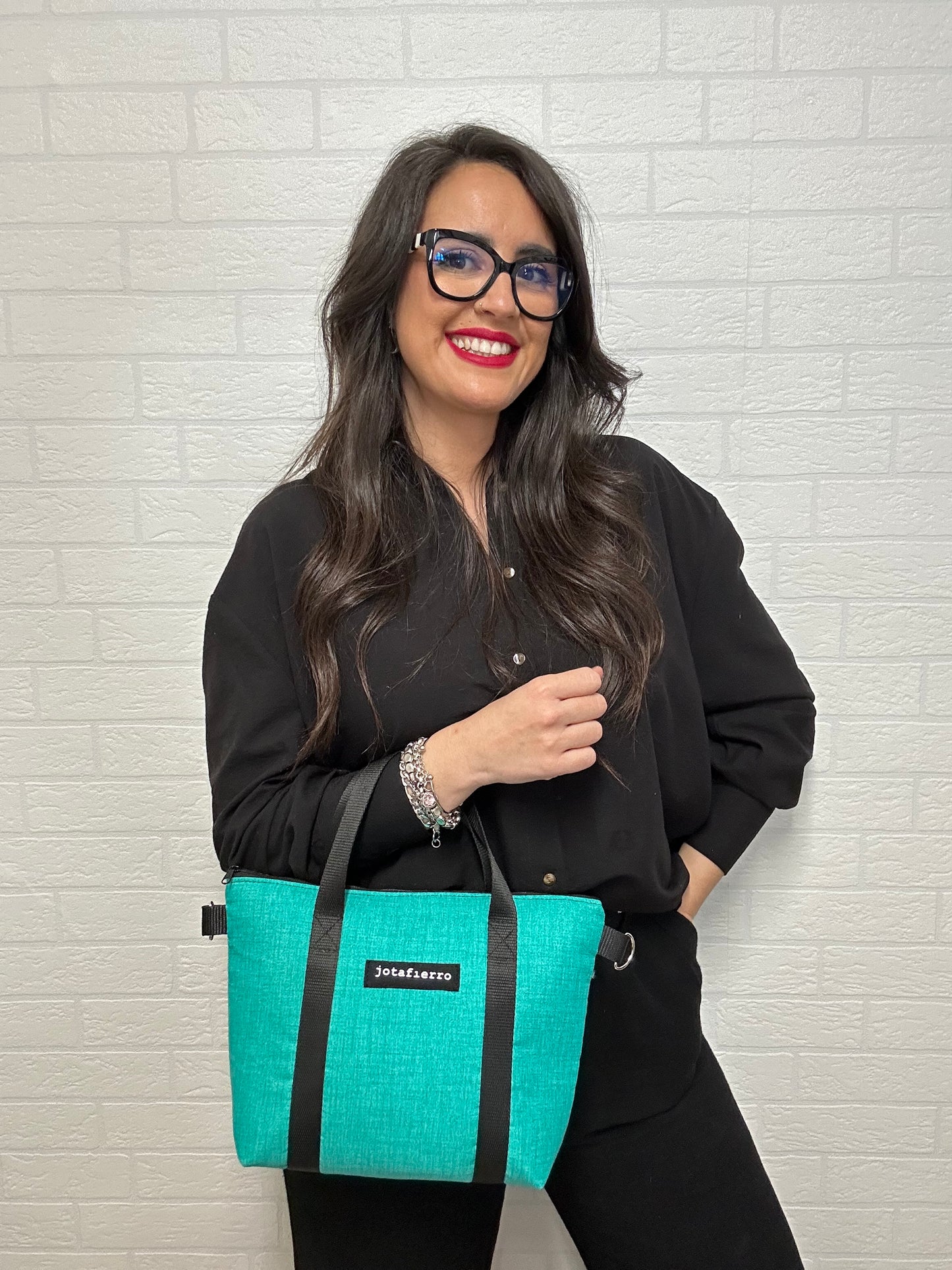 MIDI TU BOLSO FAVORITO-TURQUESA