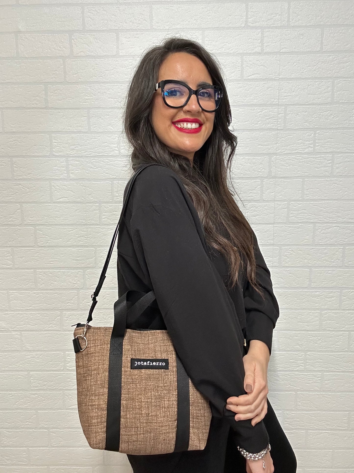 MIDI TU BOLSO FAVORITO -MARRON LATTE