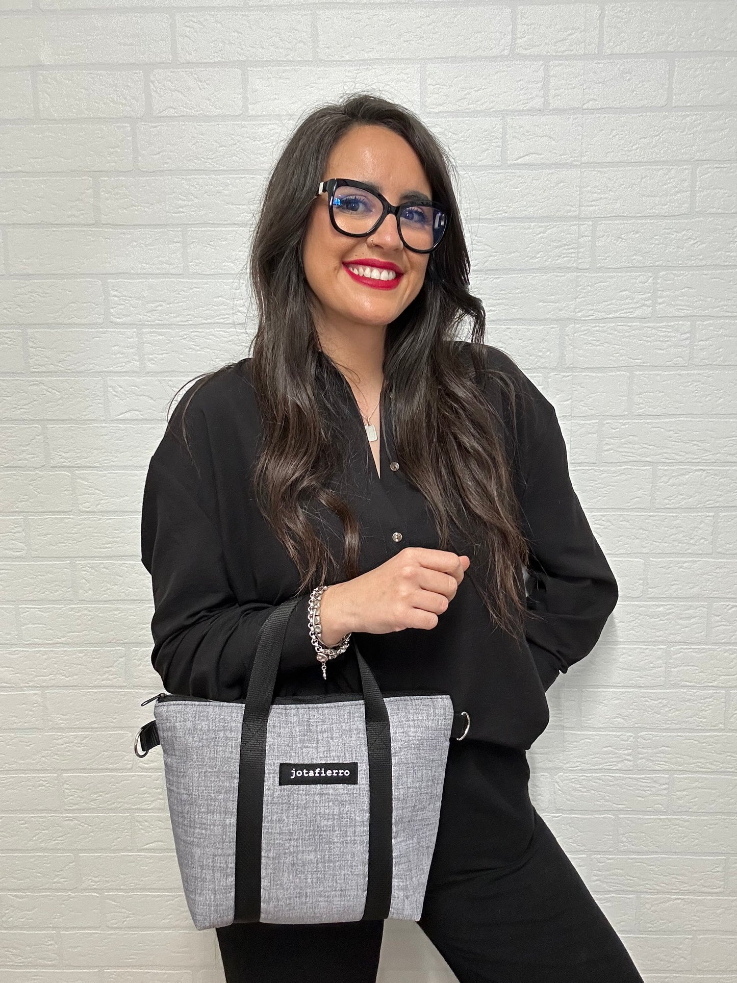 MIDI TU BOLSO FAVORITO -GRIS PERLA