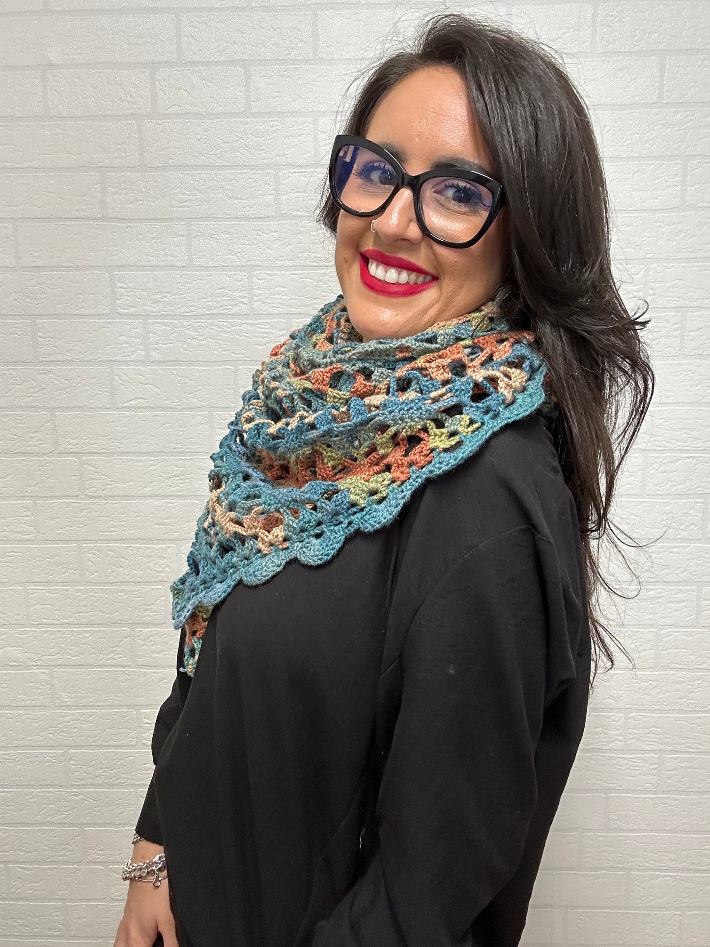 ESTOLA-TURQUESA Y NUDE