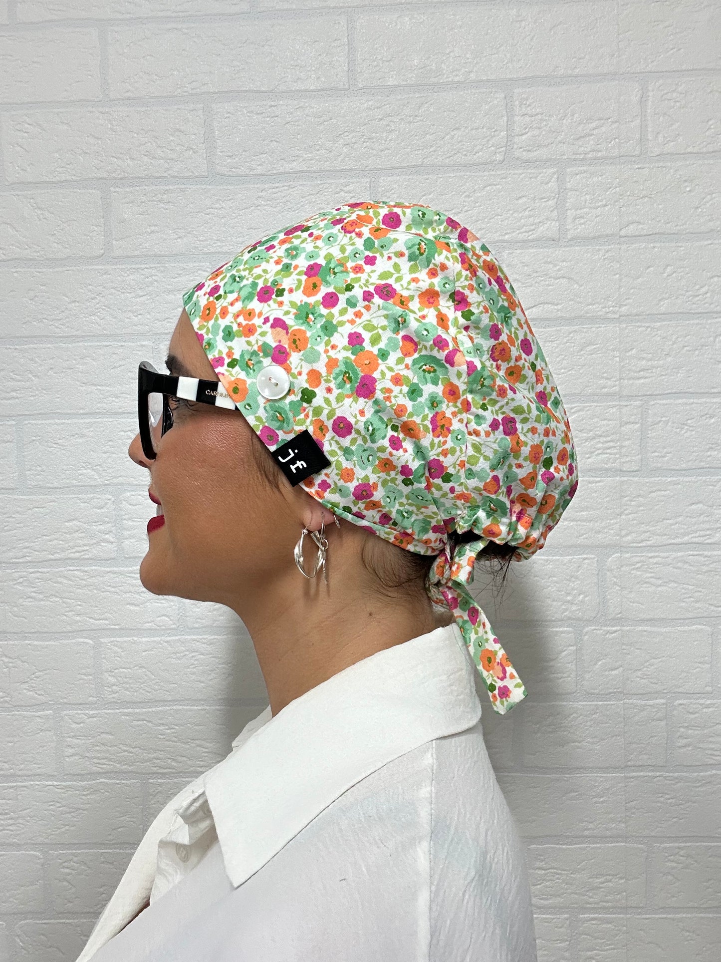 GORRO SANITARIO-FLORES PRECIOSAS