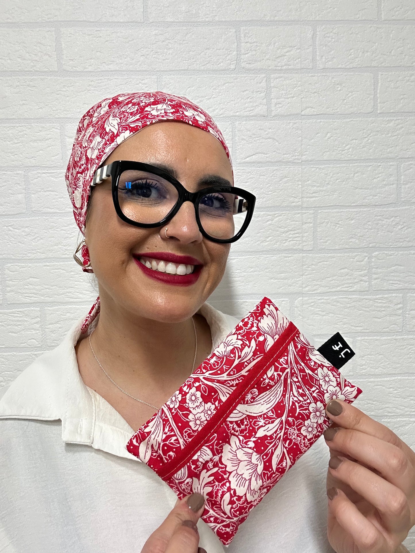 GORRO SANITARIO-ROJO CARMESÍ