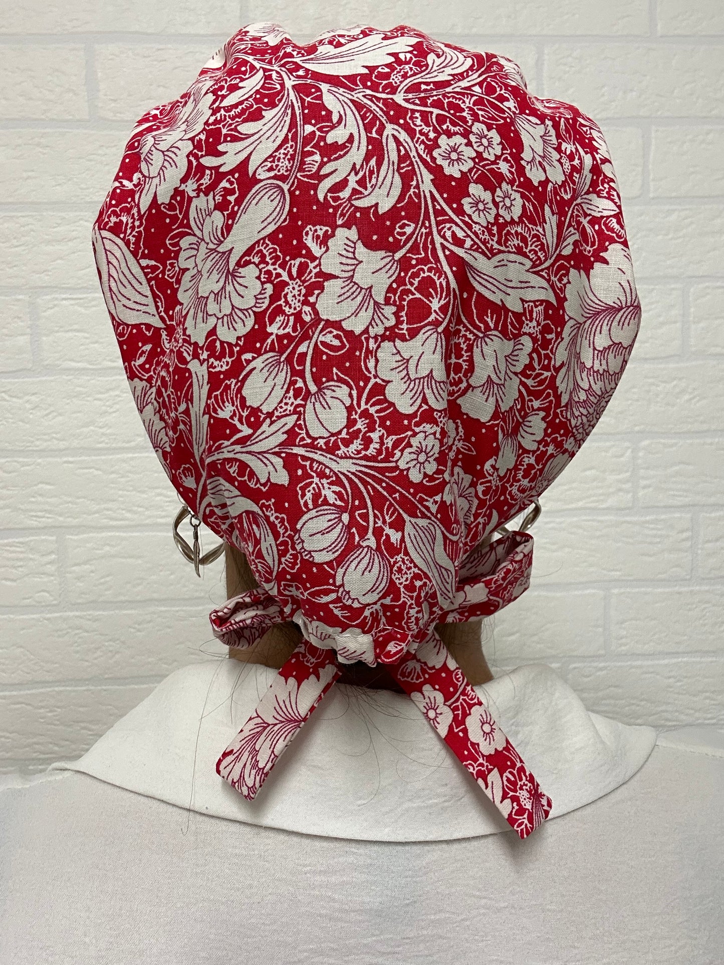 GORRO SANITARIO-ROJO CARMESÍ