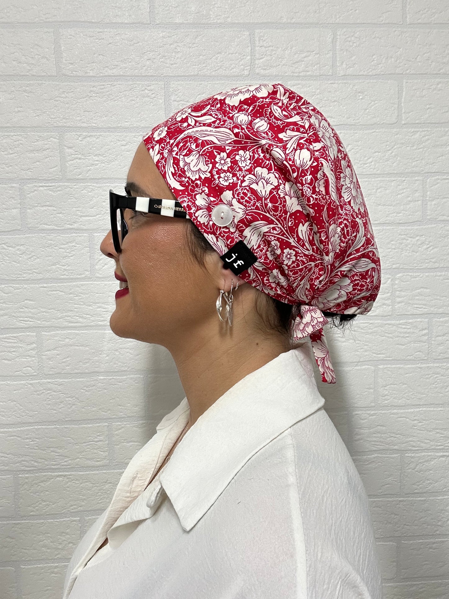 GORRO SANITARIO-ROJO CARMESÍ