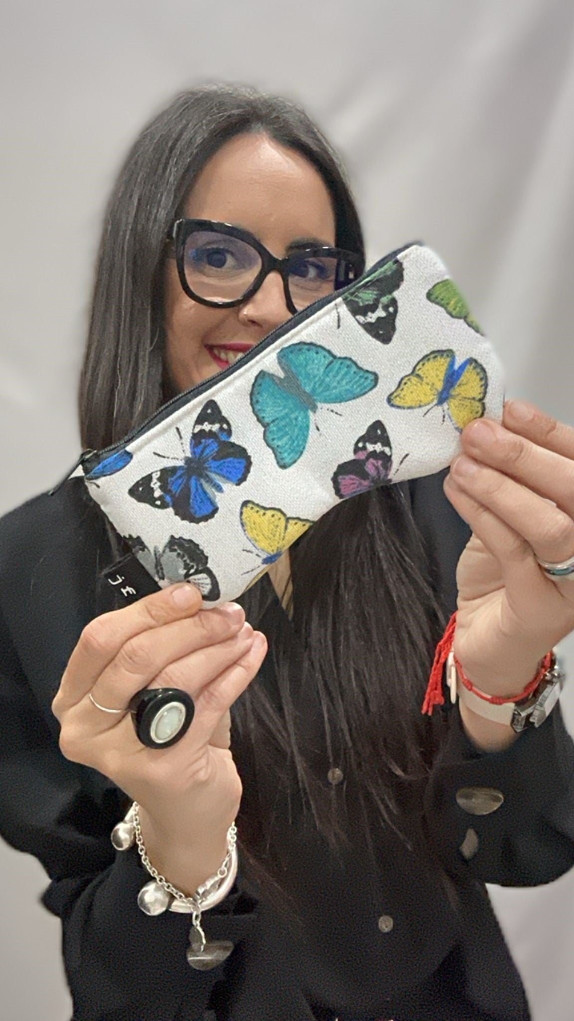 FUNDA DE GAFAS MARIPOSAS