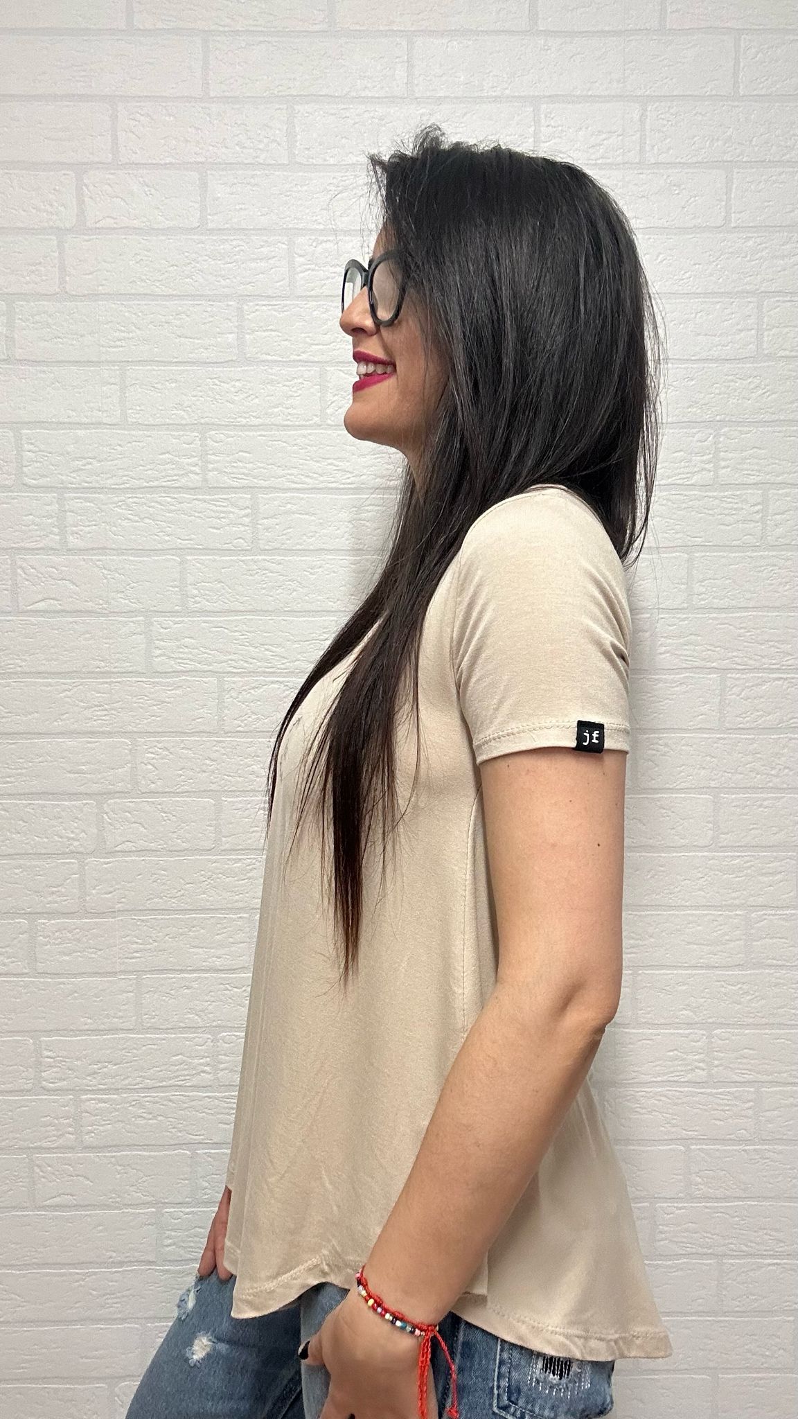 CAMISETA MAMÁ BEIGE