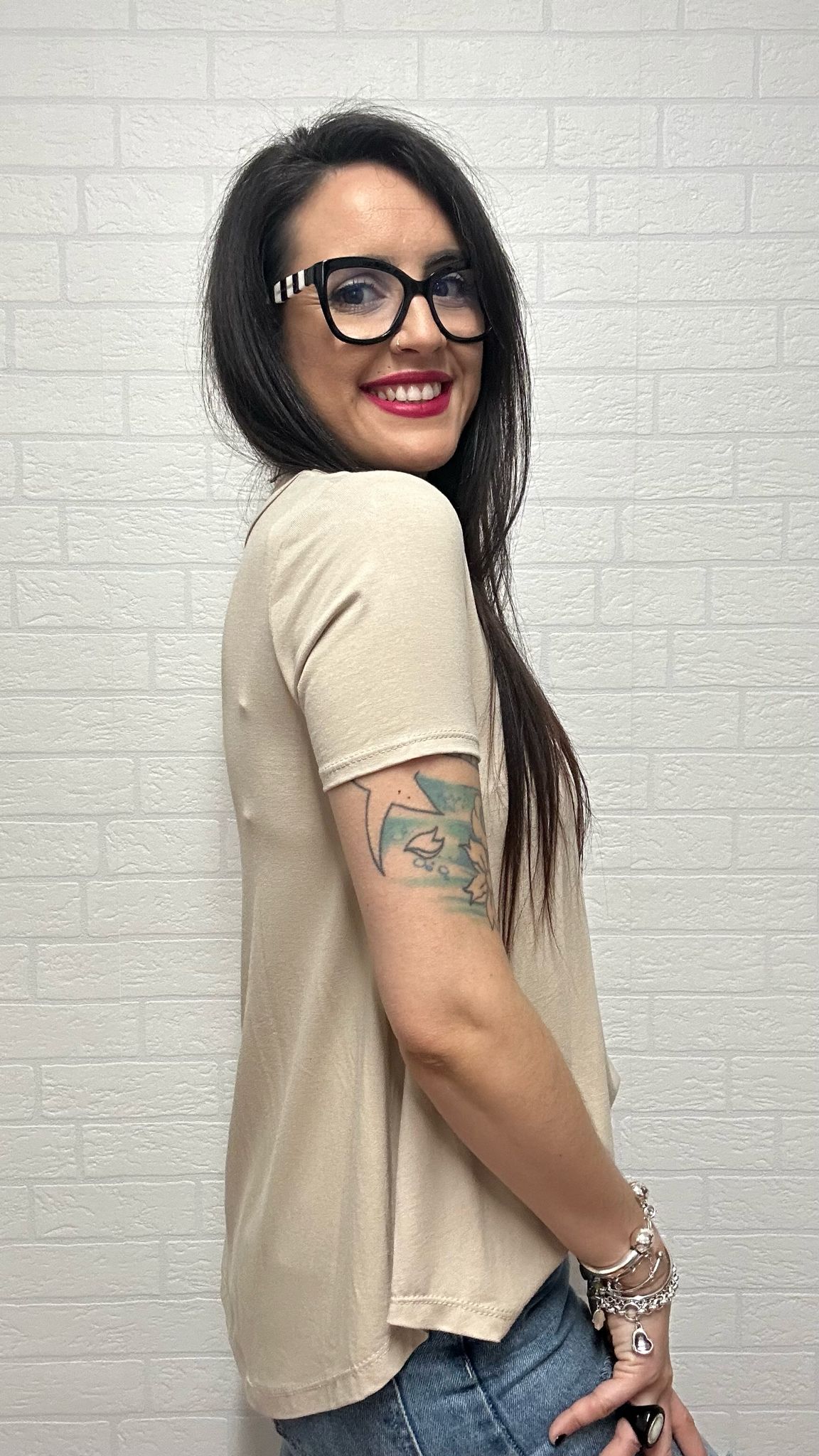 CAMISETA MAMÁ BEIGE