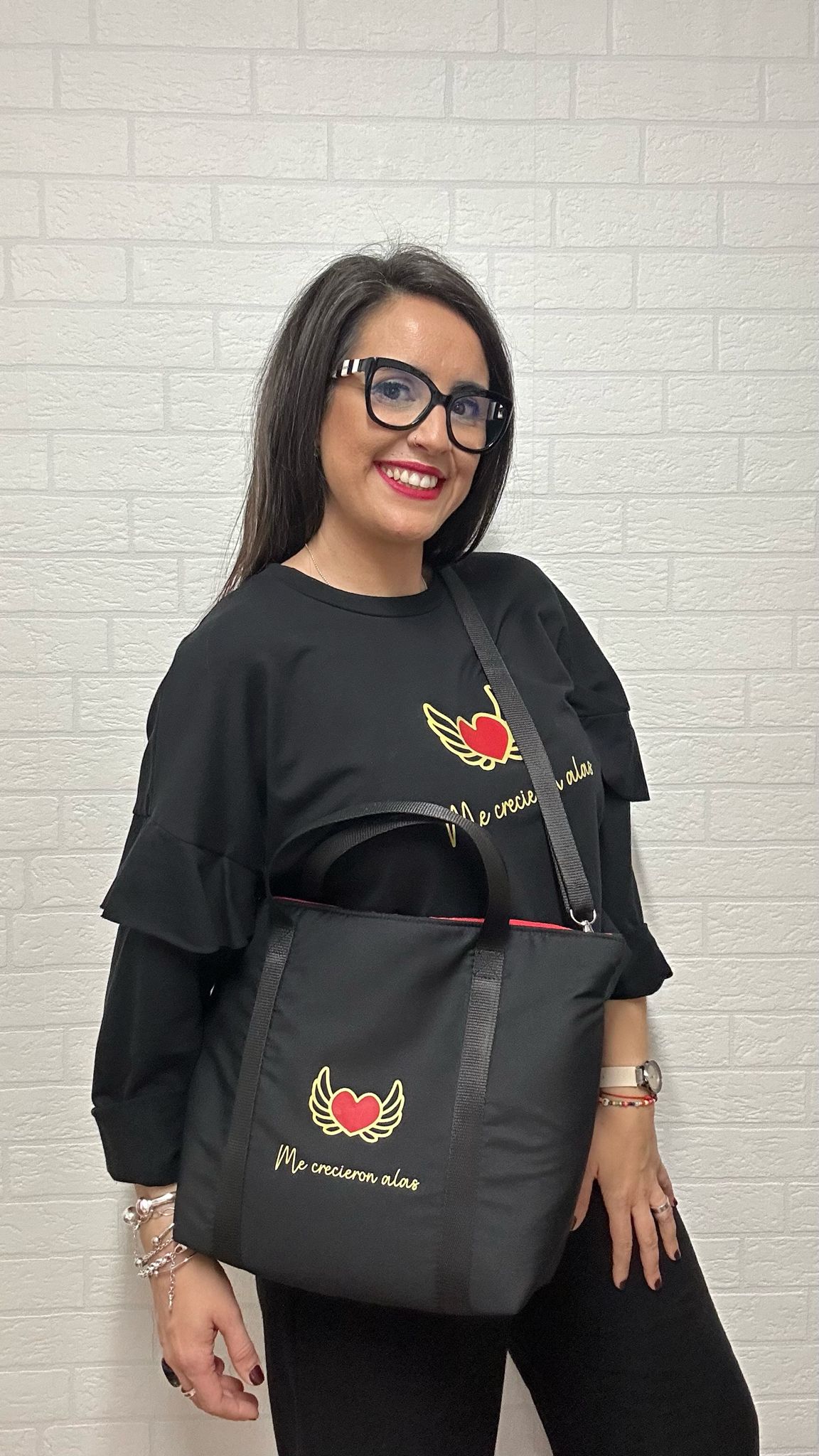 Bolso Grande Me crecieron Alas