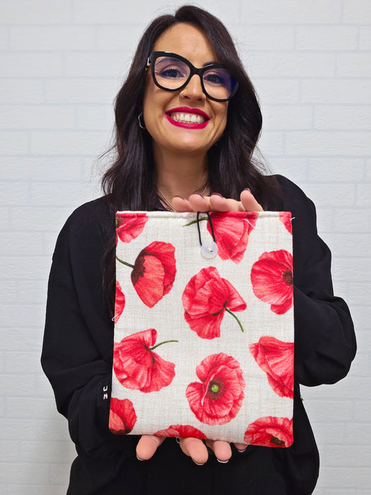 FUNDA DE EBOOK RED POPPY