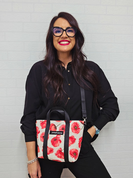 BOLSO MINI MIDI RED POPPY
