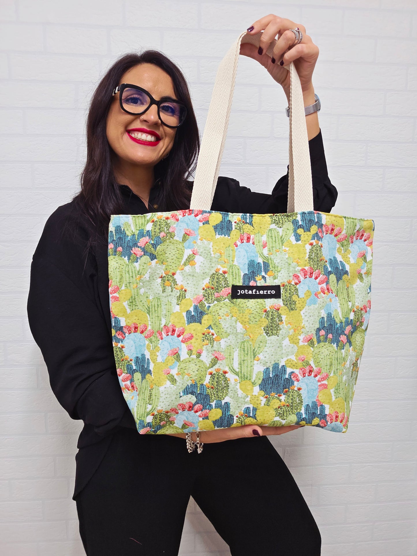 BOLSA REVERSIBLE CACTUS