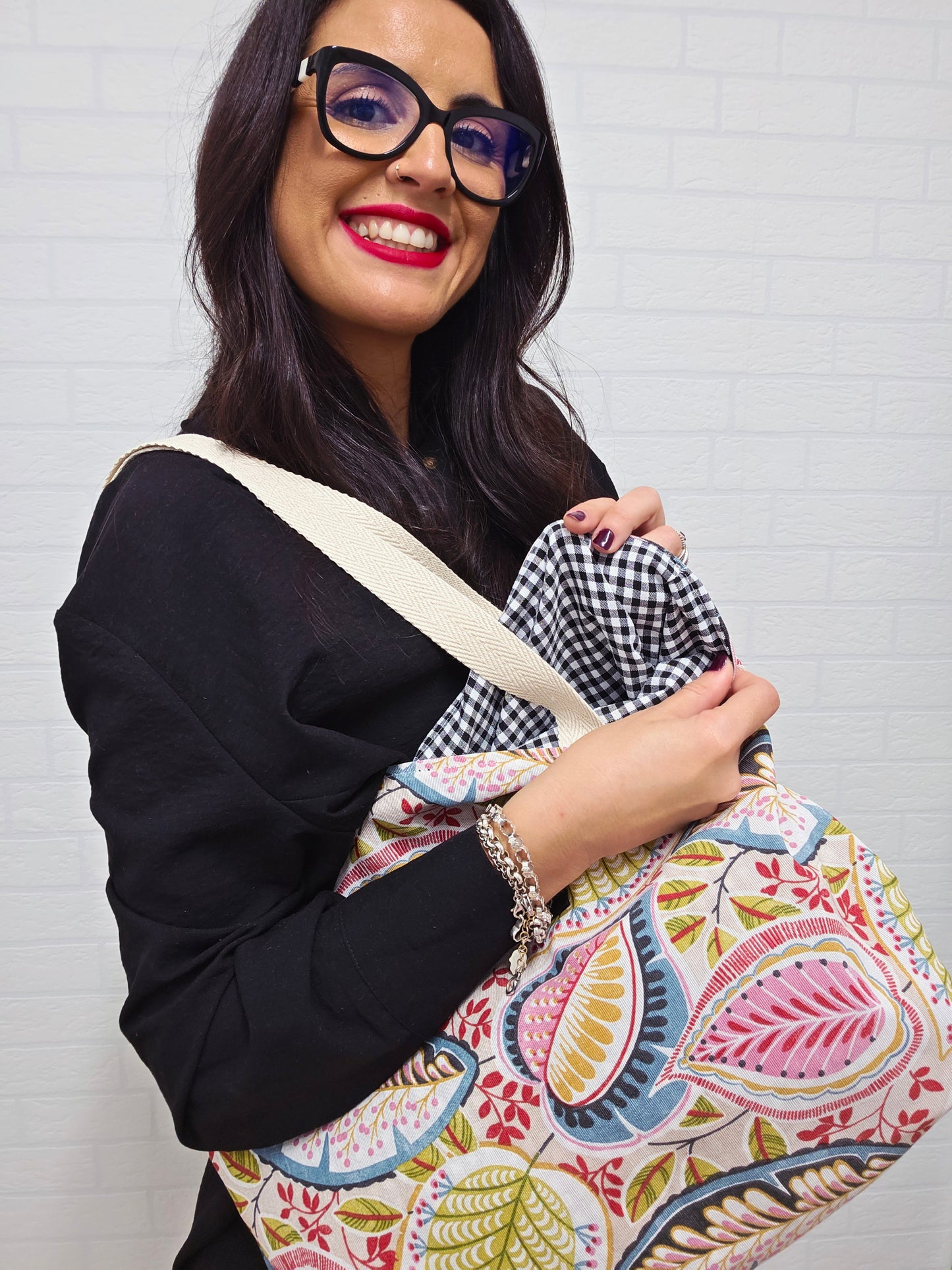 BOLSA REVERSIBLE LADY GRACIELA