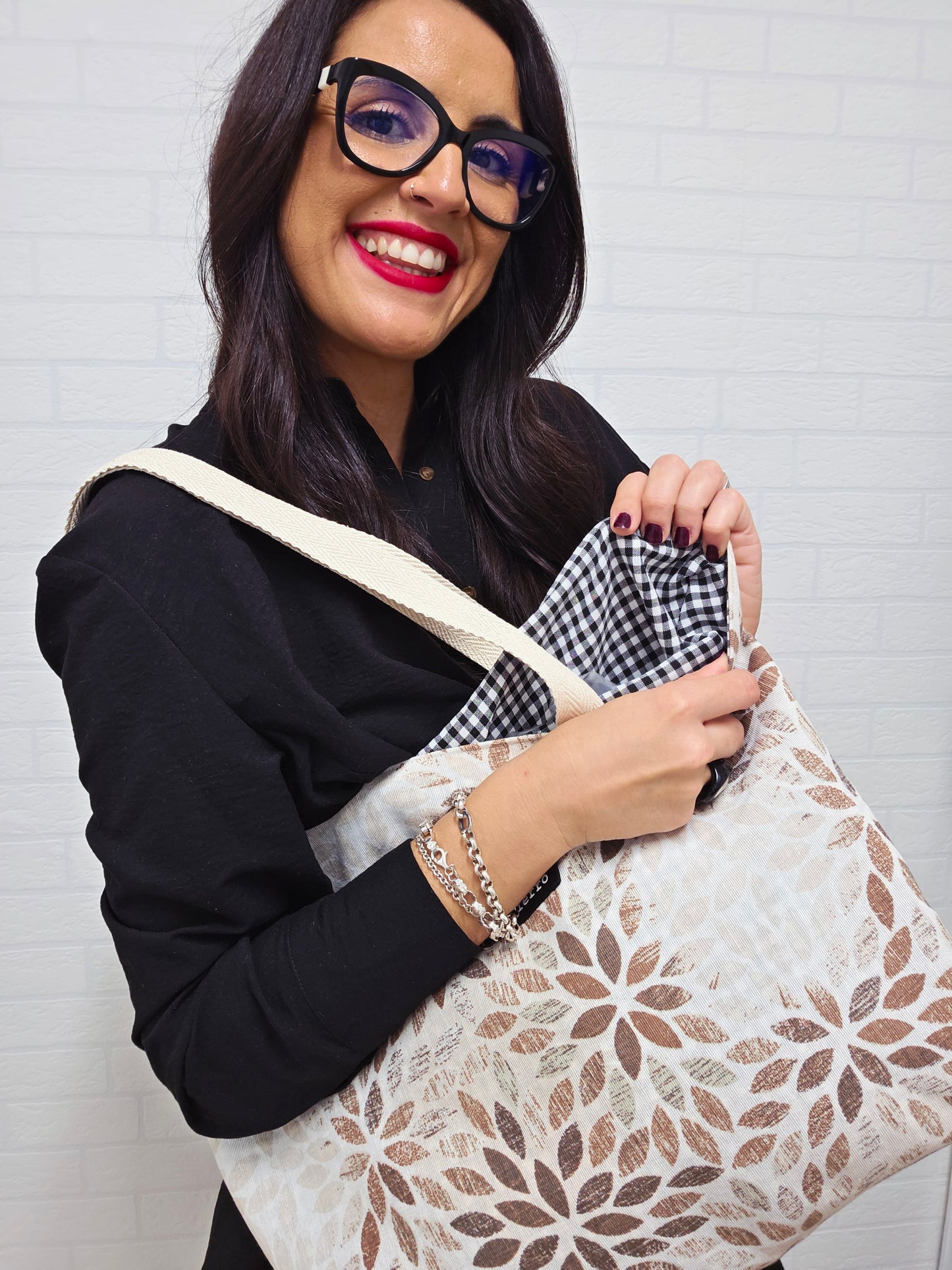 BOLSA REVERSIBLE LA DAMA DE ARENA