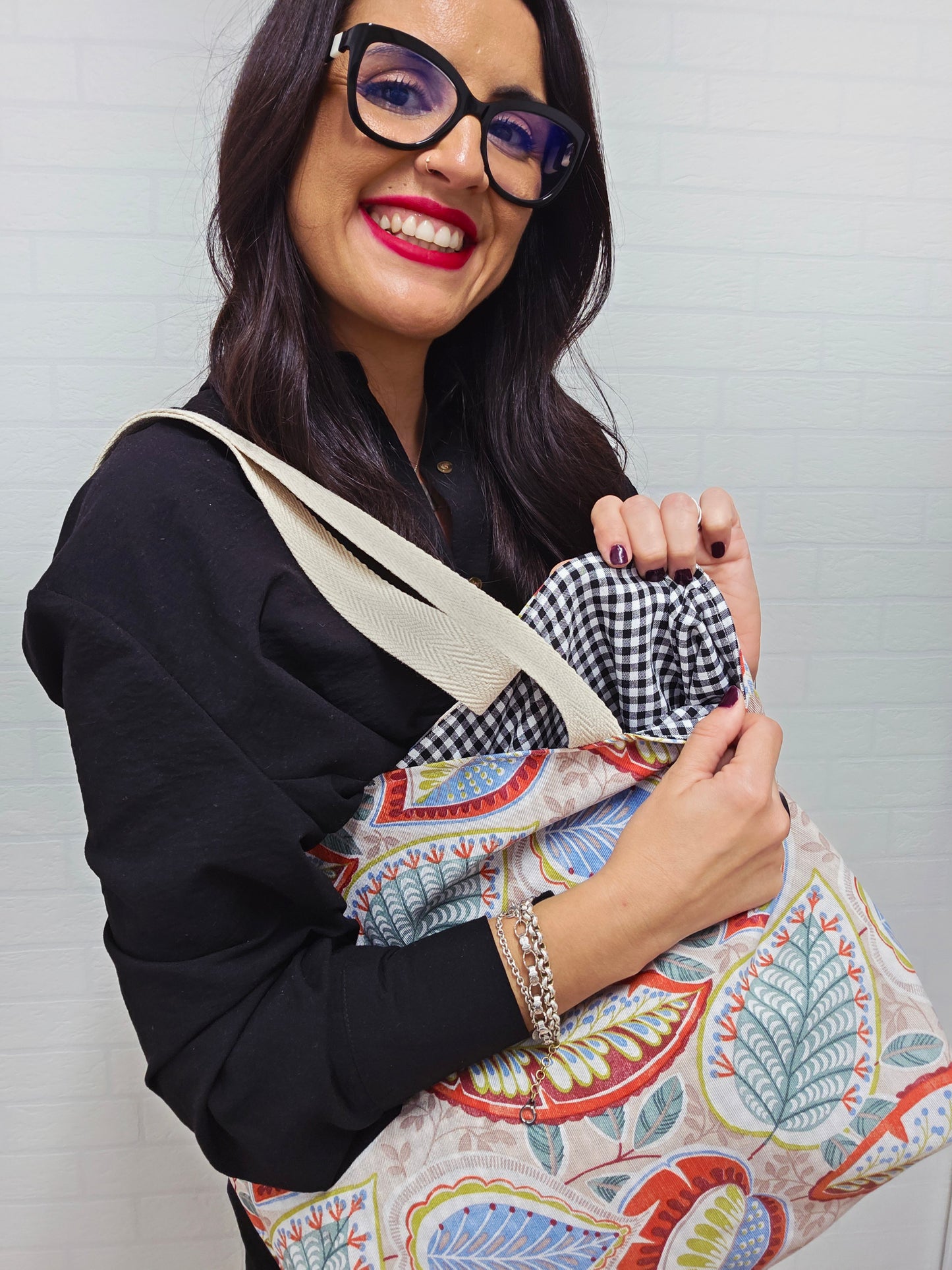 BOLSA REVERSIBLE LADY GUADALUPE