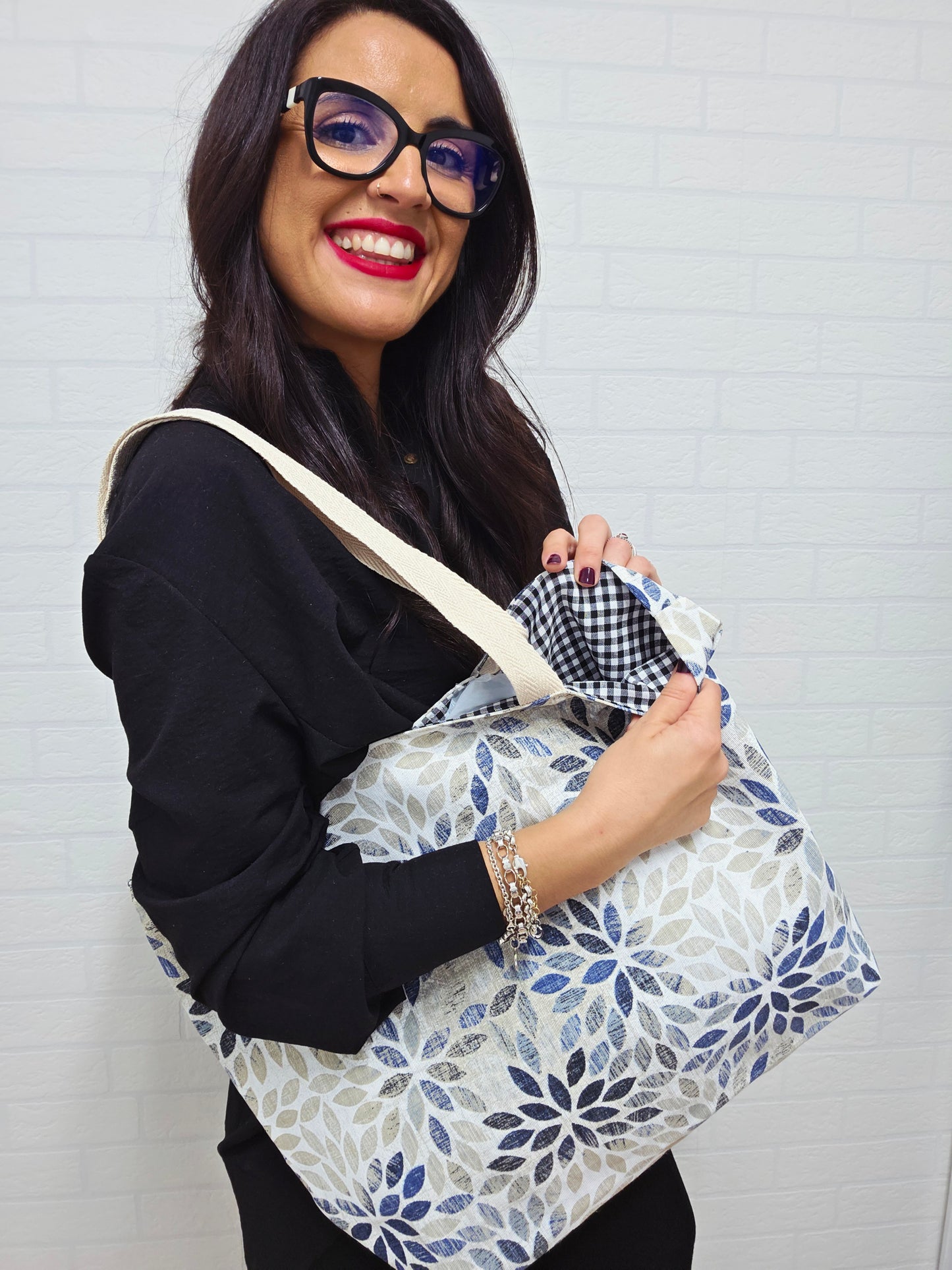 BOLSA REVERSIBLE DENIM LE FRANCE XVII