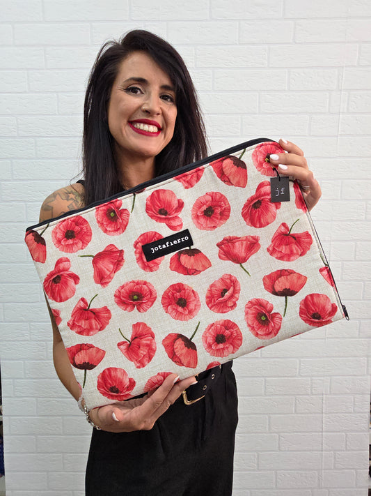 FUNDA PC RED POPPY