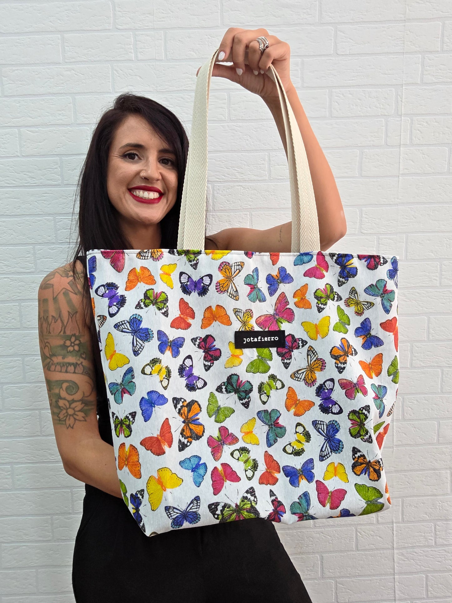 BOLSA REVERSIBLE MARIPOSAS