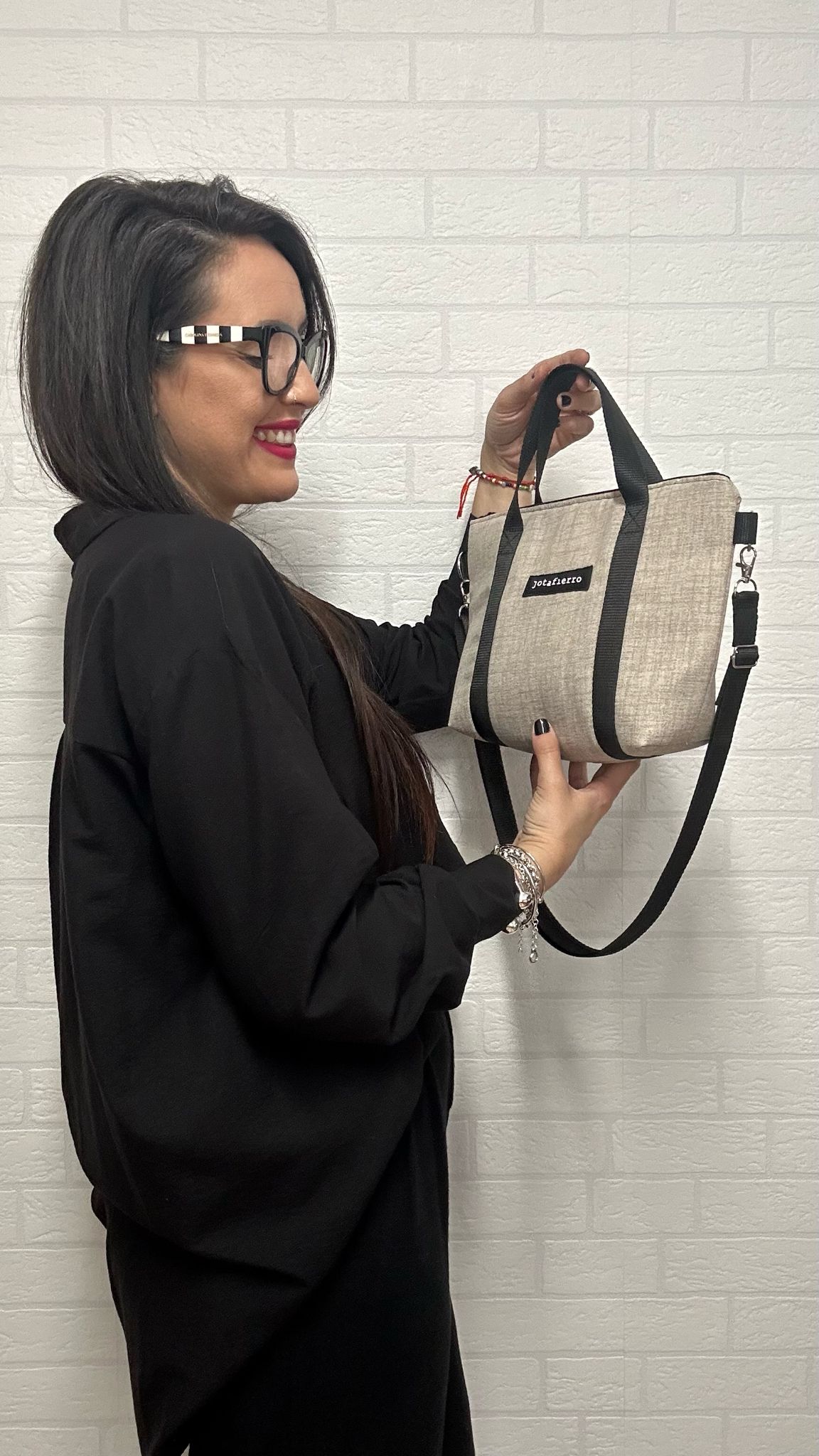 BOLSO MIDI-TU BOLSO FAVORITO BEIGE TOPO