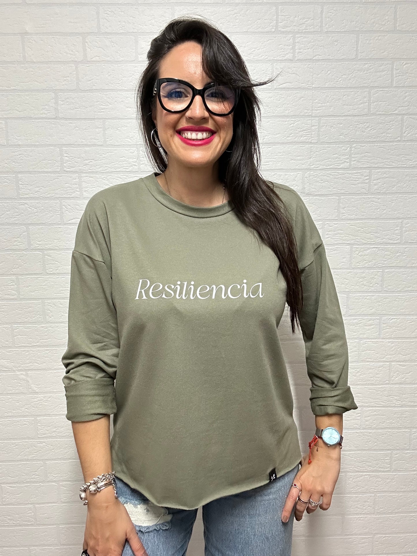 SUDADERA RESILIENCIA VERDE