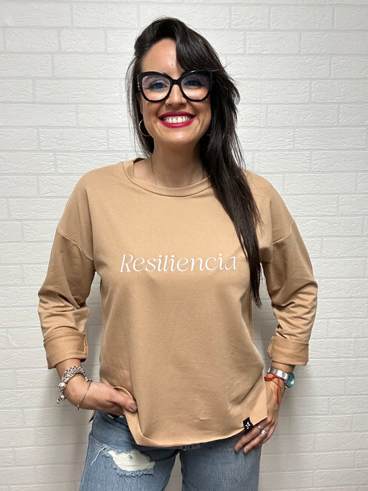 SUDADERA RESILIENCIA CAMEL