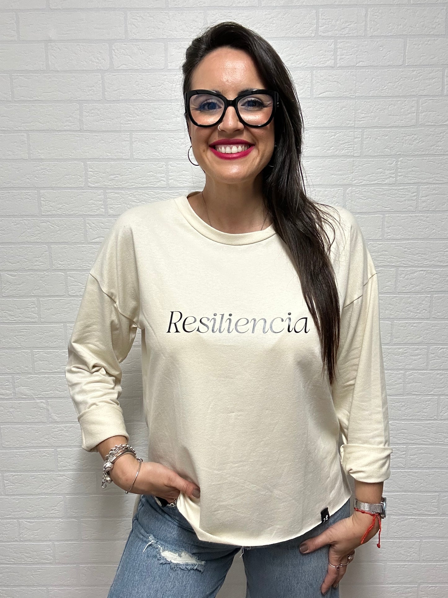 SUDADERA RESILIENCIA BEIGE