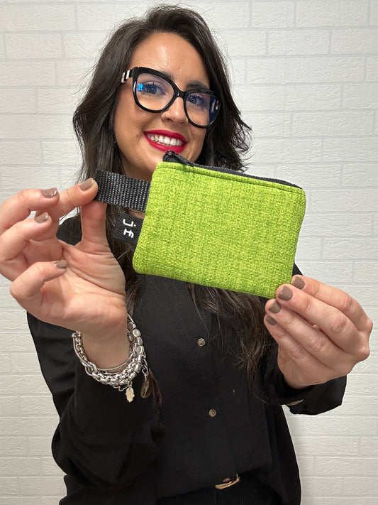 CARTERA POCKET - VERDE PISTACHO