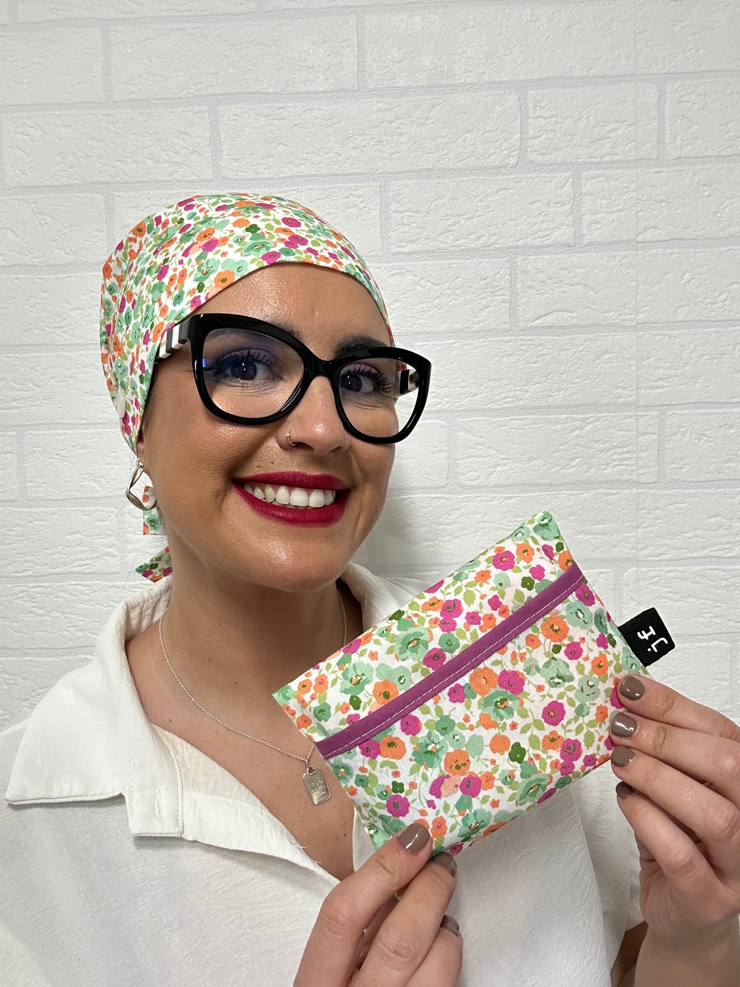 GORRO SANITARIO-FLORES PRECIOSAS
