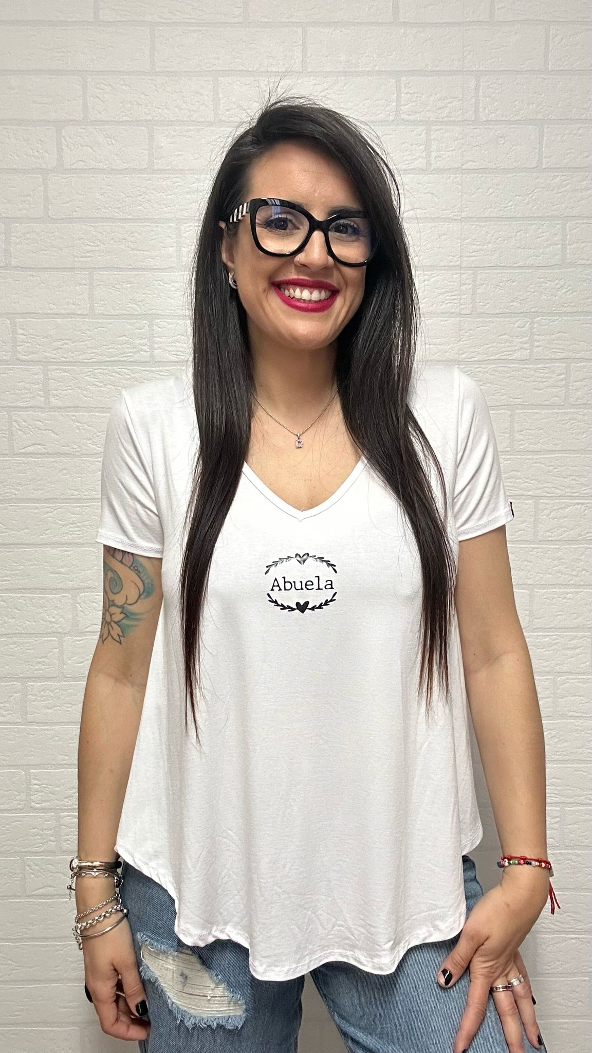 CAMISETA ABUELA BLANCA